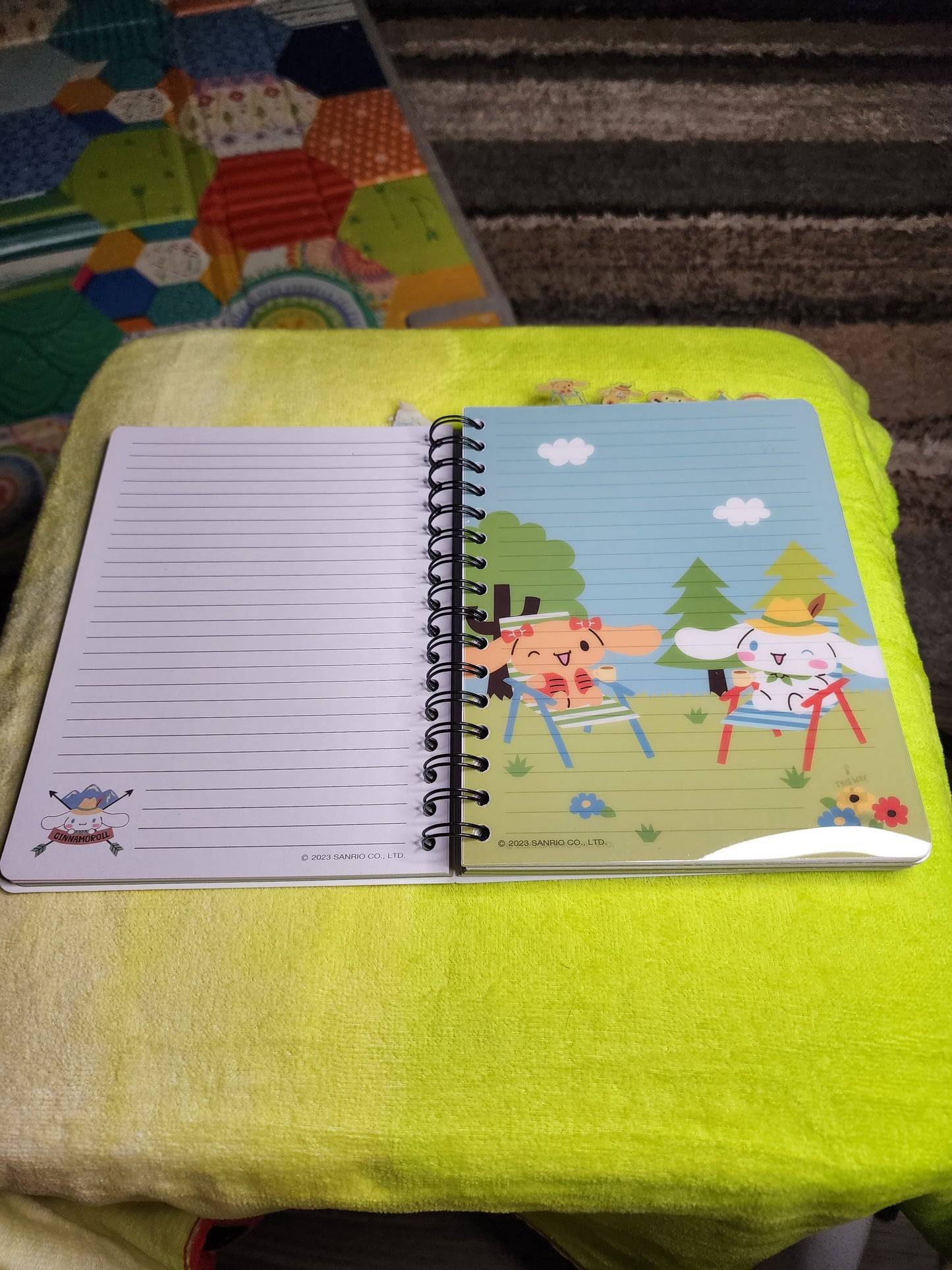 Hello Kitty Cinnamoroll Note Book