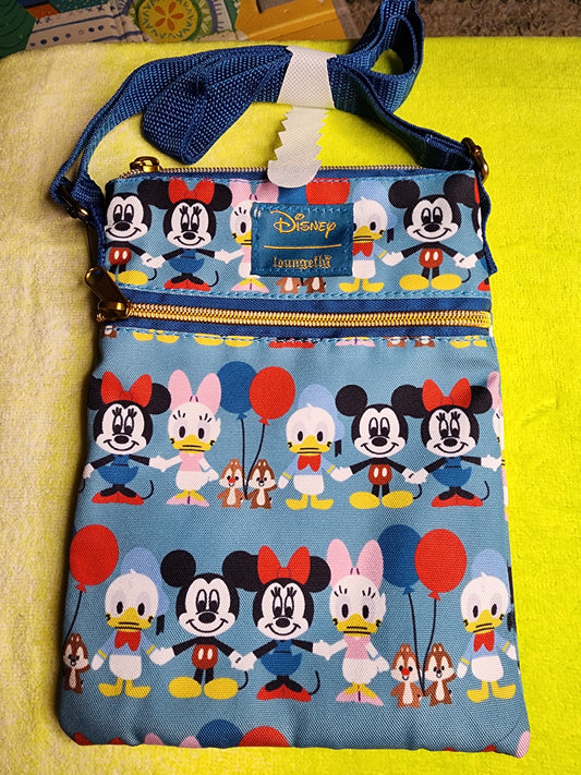 Loungefly Disney Mickey and Friends Crossbody Bag