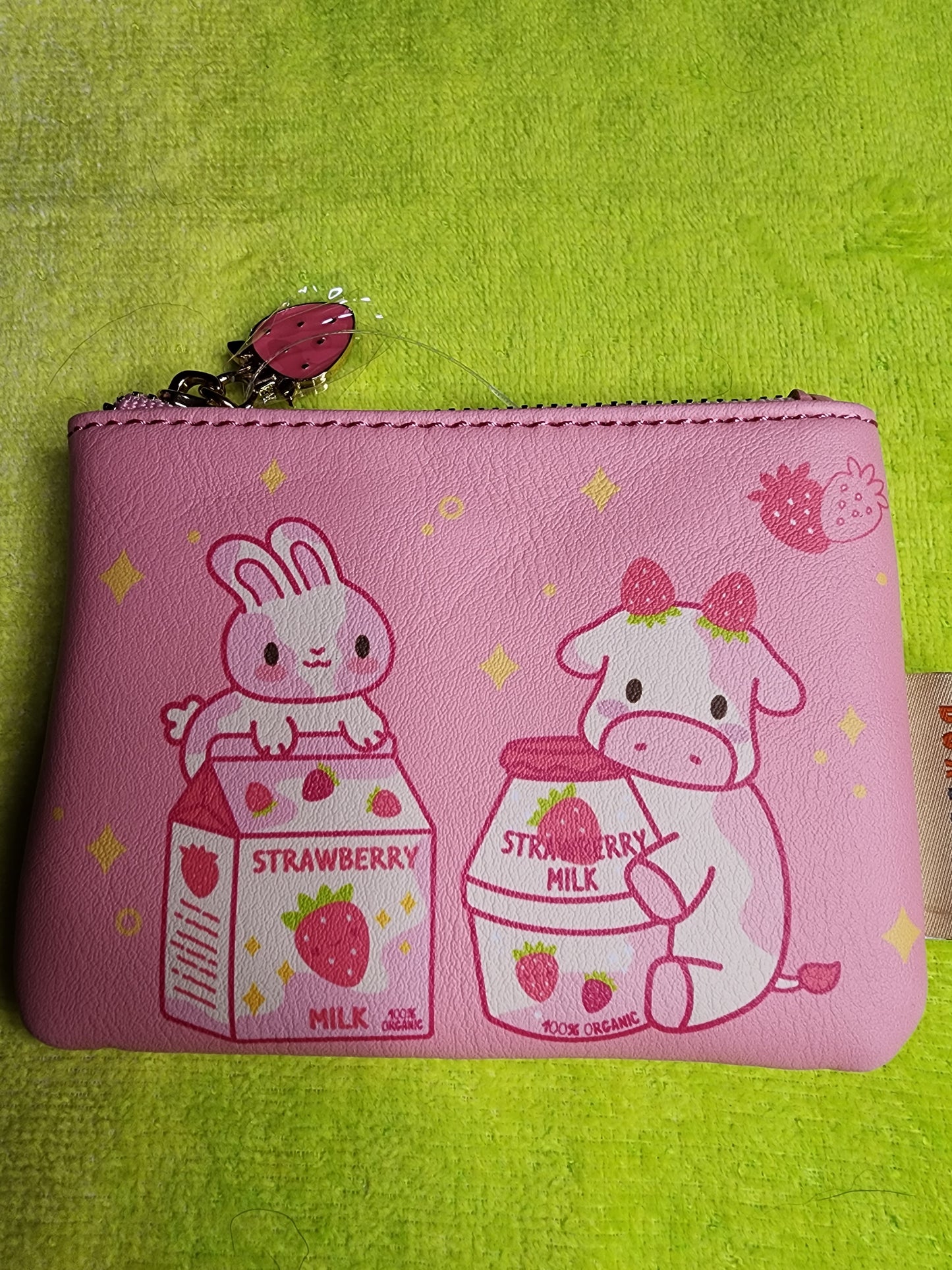 Strawberry Milk Coin Purse