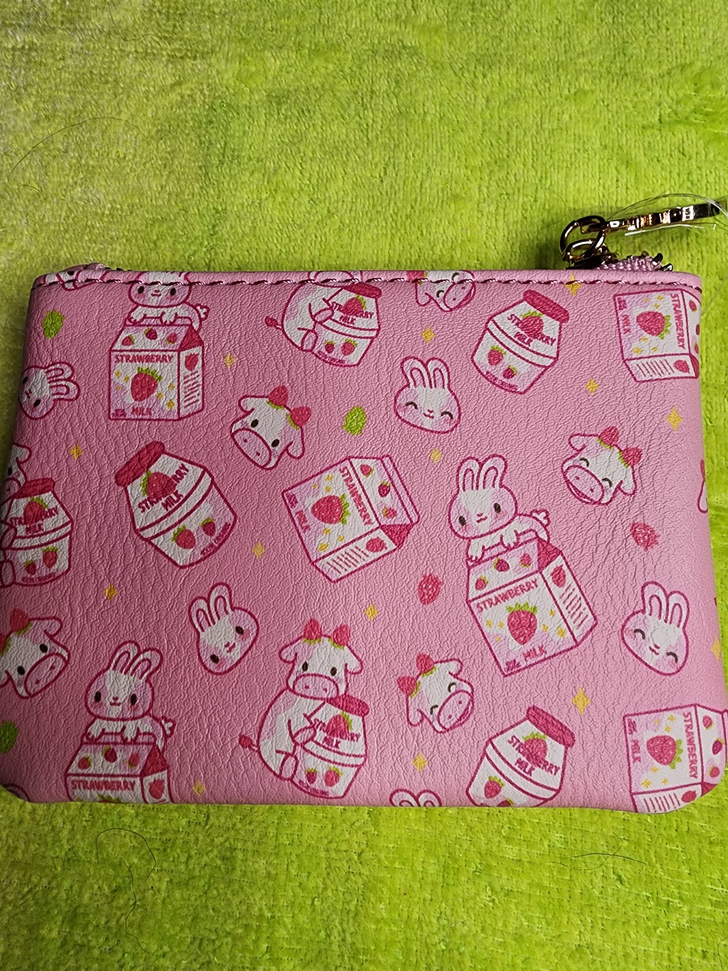 Strawberry Milk Coin Purse