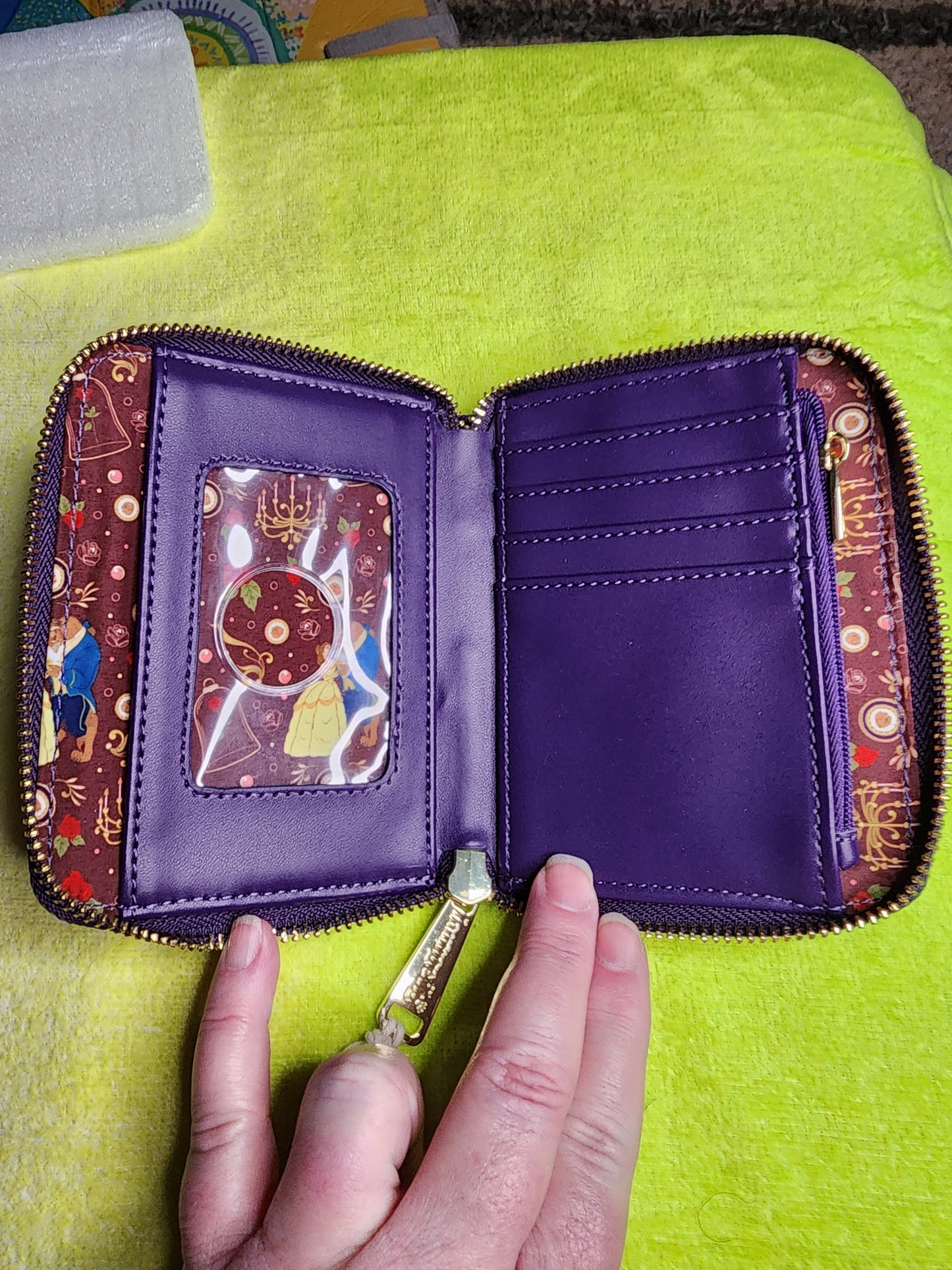 Loungefly Disney Beauty and the Beast Wallet