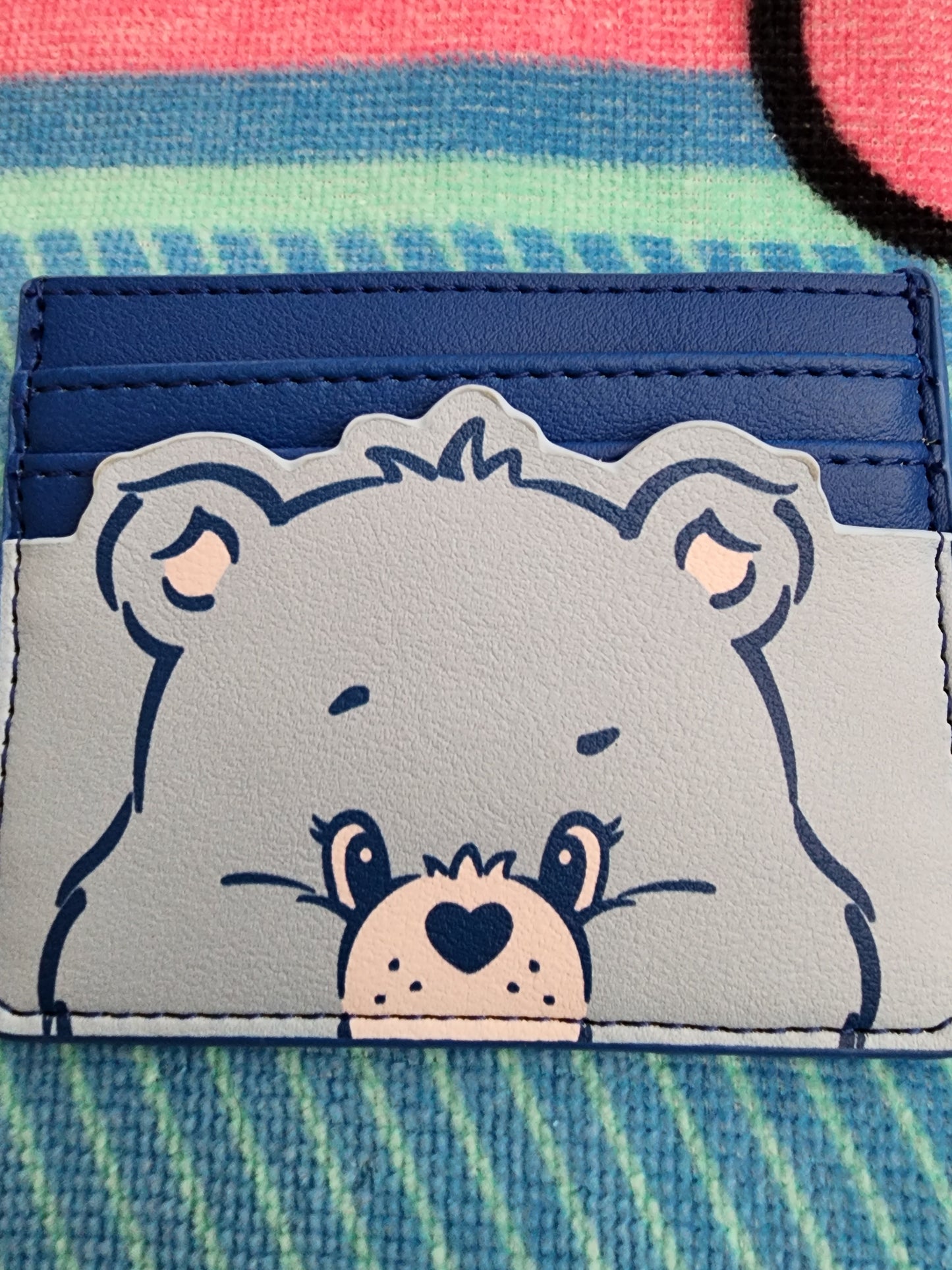 Loungefly 40th Anniversary Care Bear Card Holder