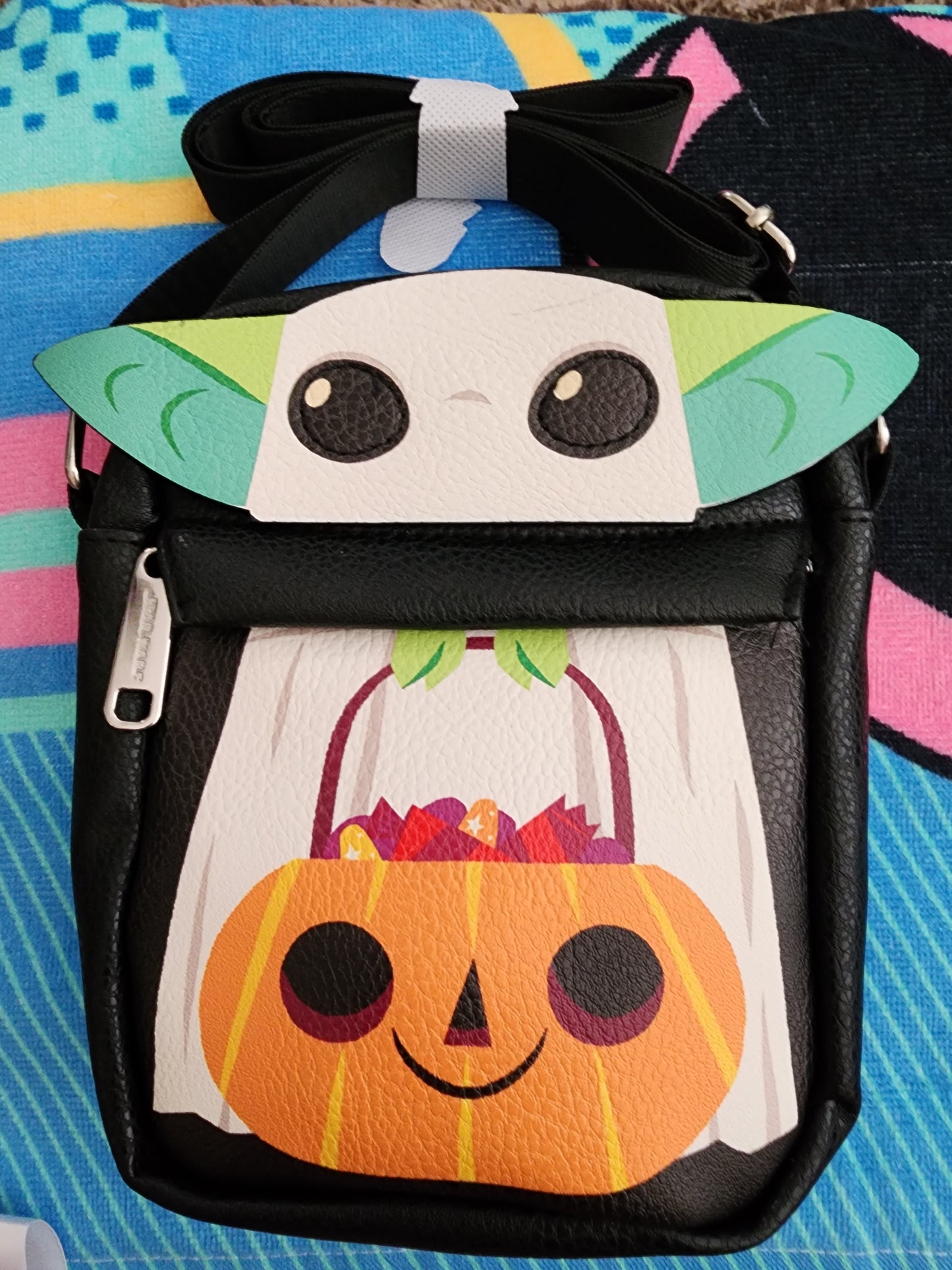 Disney Baby Yoda Halloween Crossbody Bag