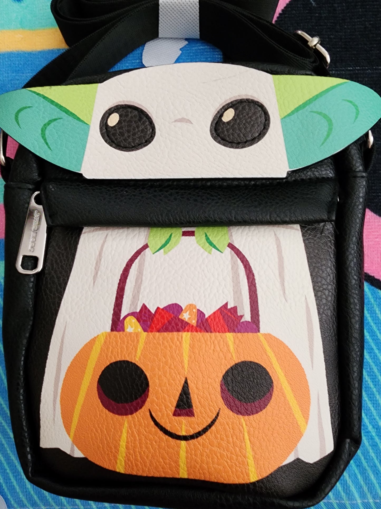 Disney Baby Yoda Halloween Crossbody Bag