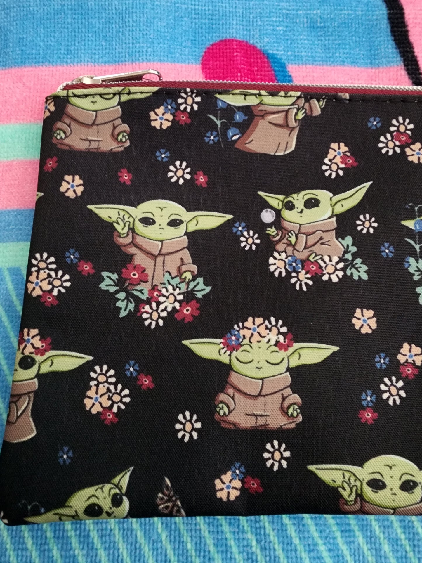 Disney Mandalorian Baby Yoda Cosmetic Bag