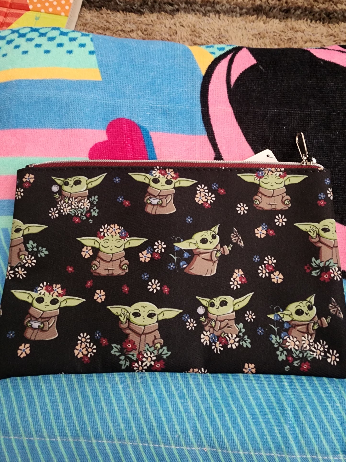 Disney Mandalorian Baby Yoda Cosmetic Bag