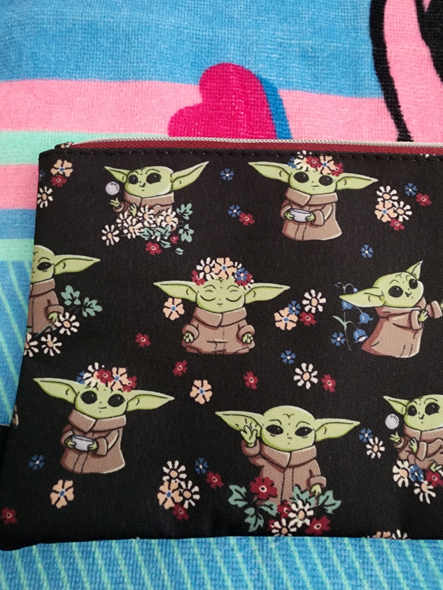 Disney Mandalorian Baby Yoda Cosmetic Bag