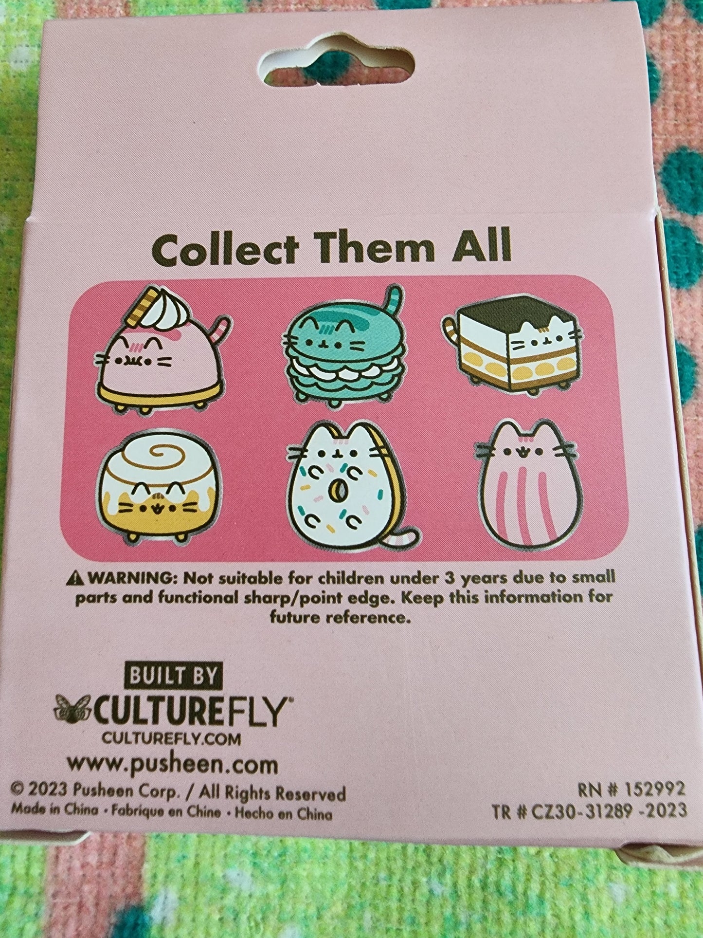 Purcheen the Cat Mystery Pins