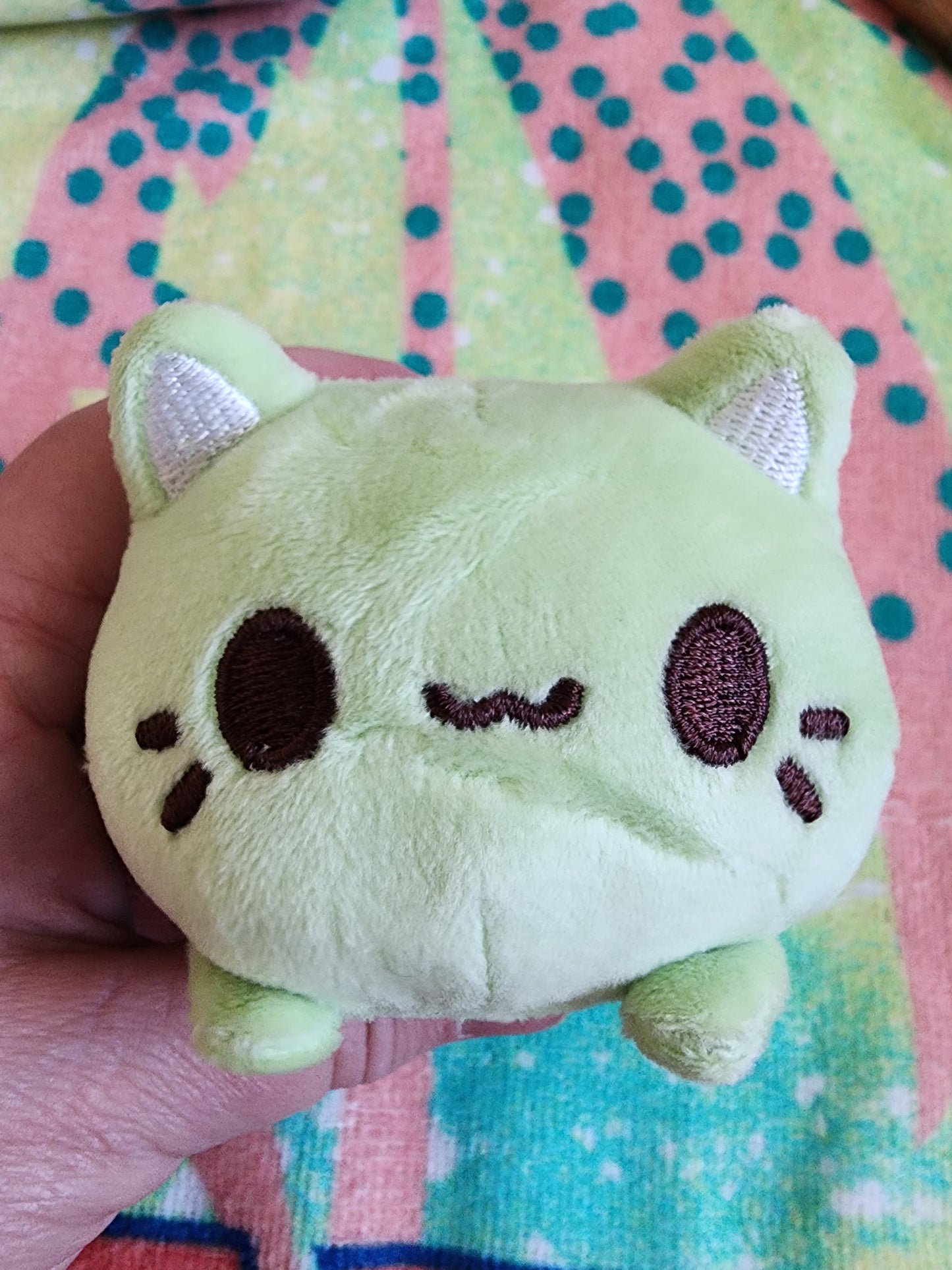 Green Tea Meowchi Mystery Plush