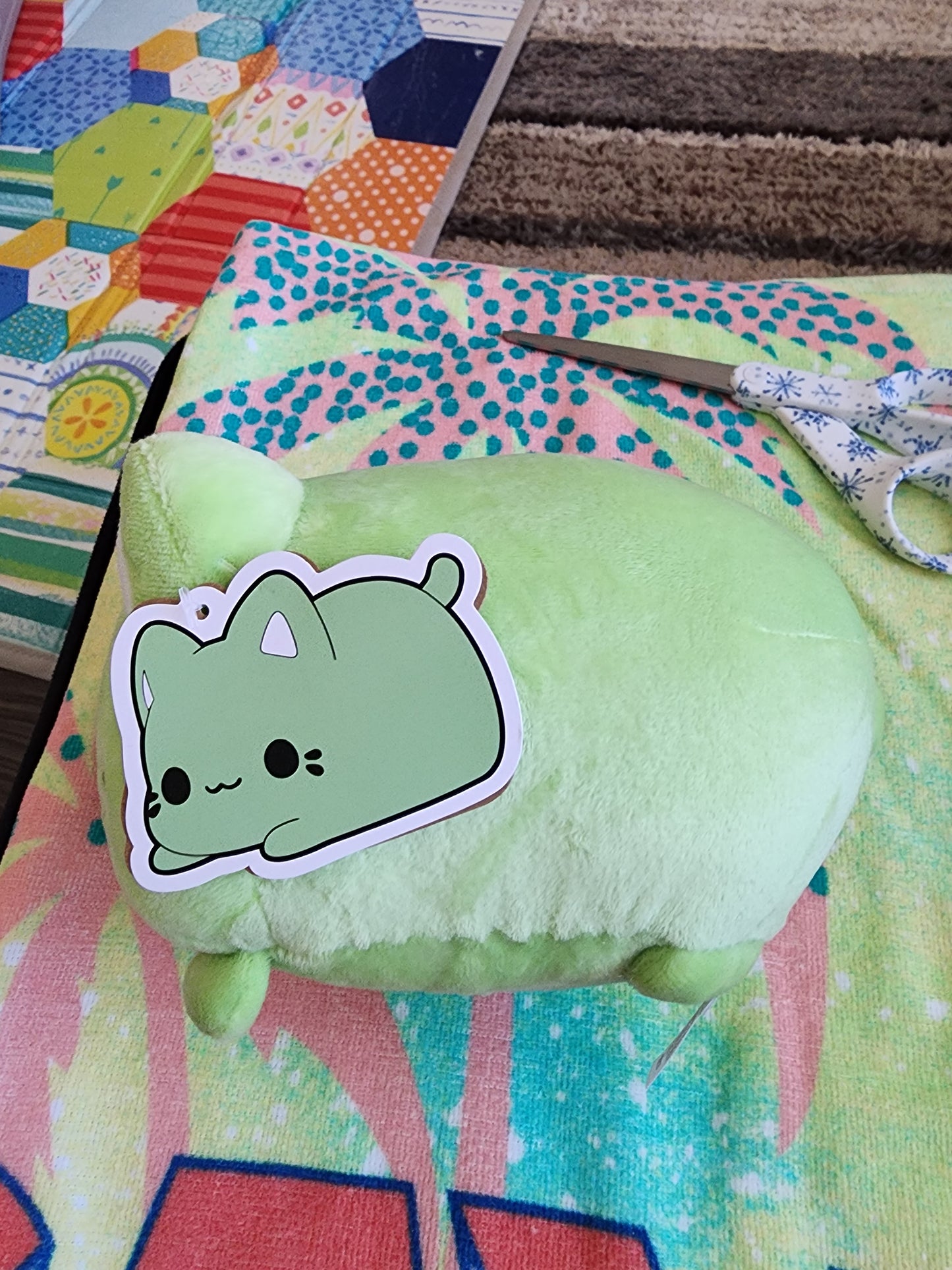 Green Tea Meowchi 7" Plush