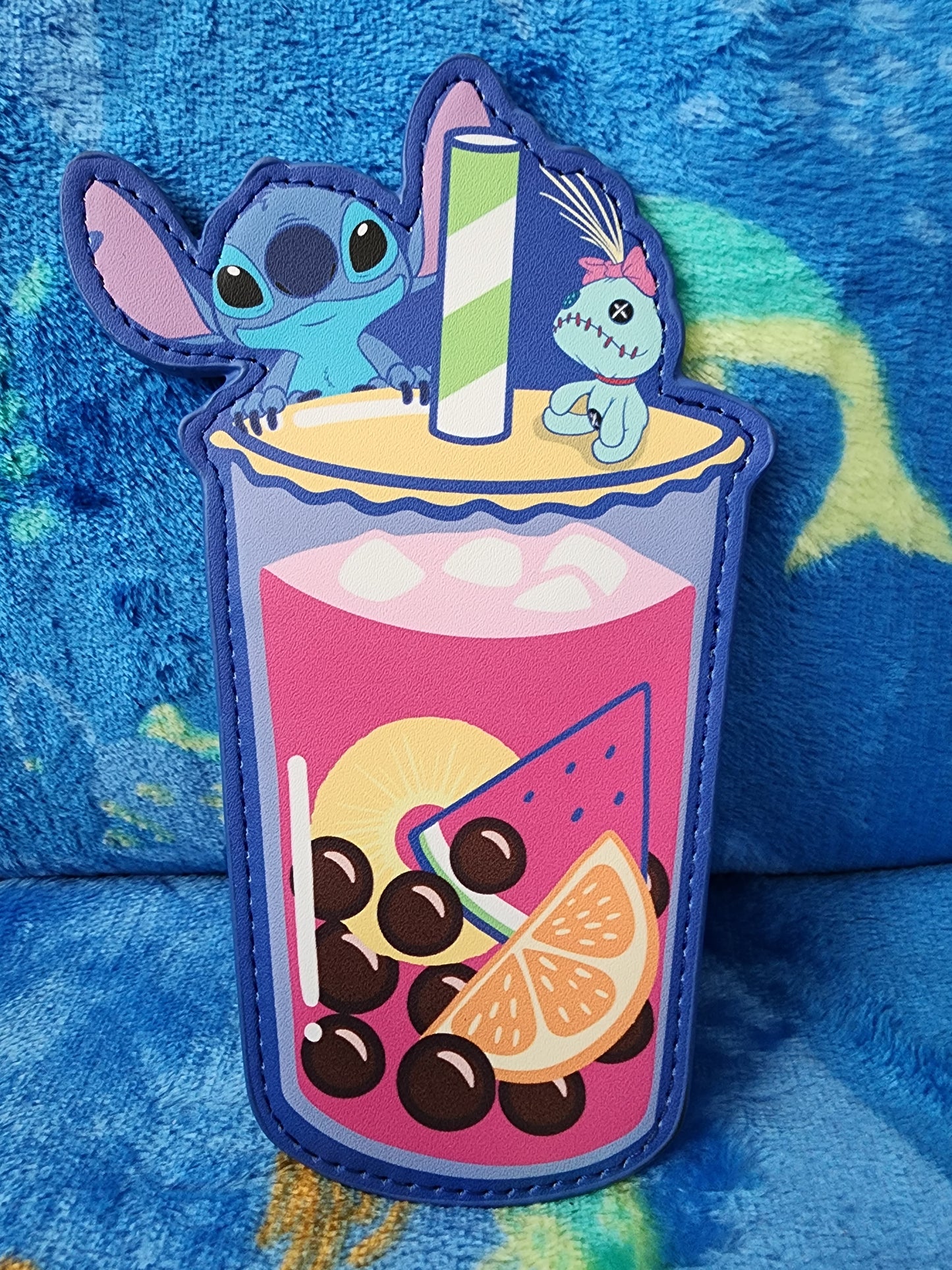 Her Universe Stitch Boba Cardholder