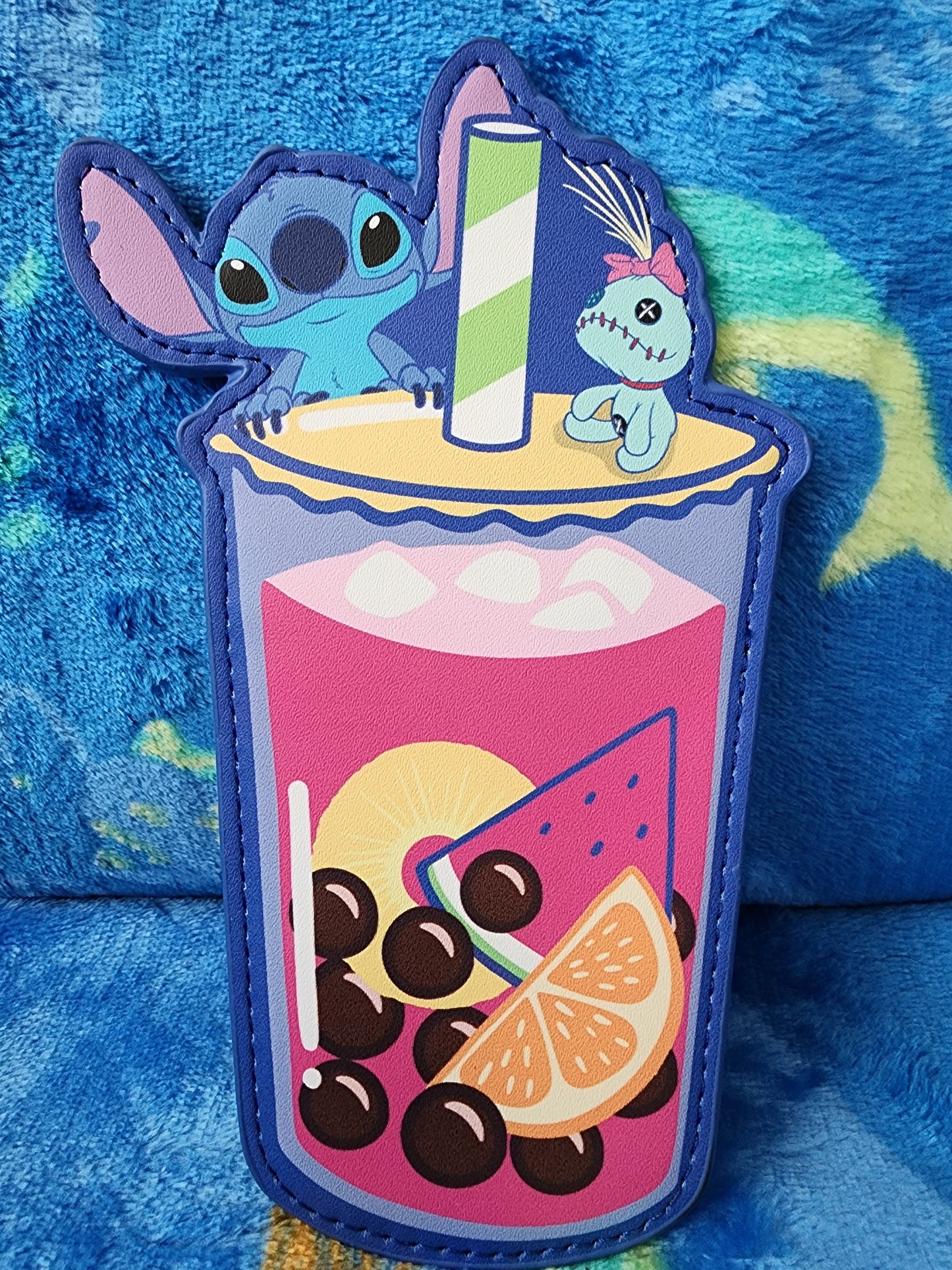 Her Universe Stitch Boba Cardholder