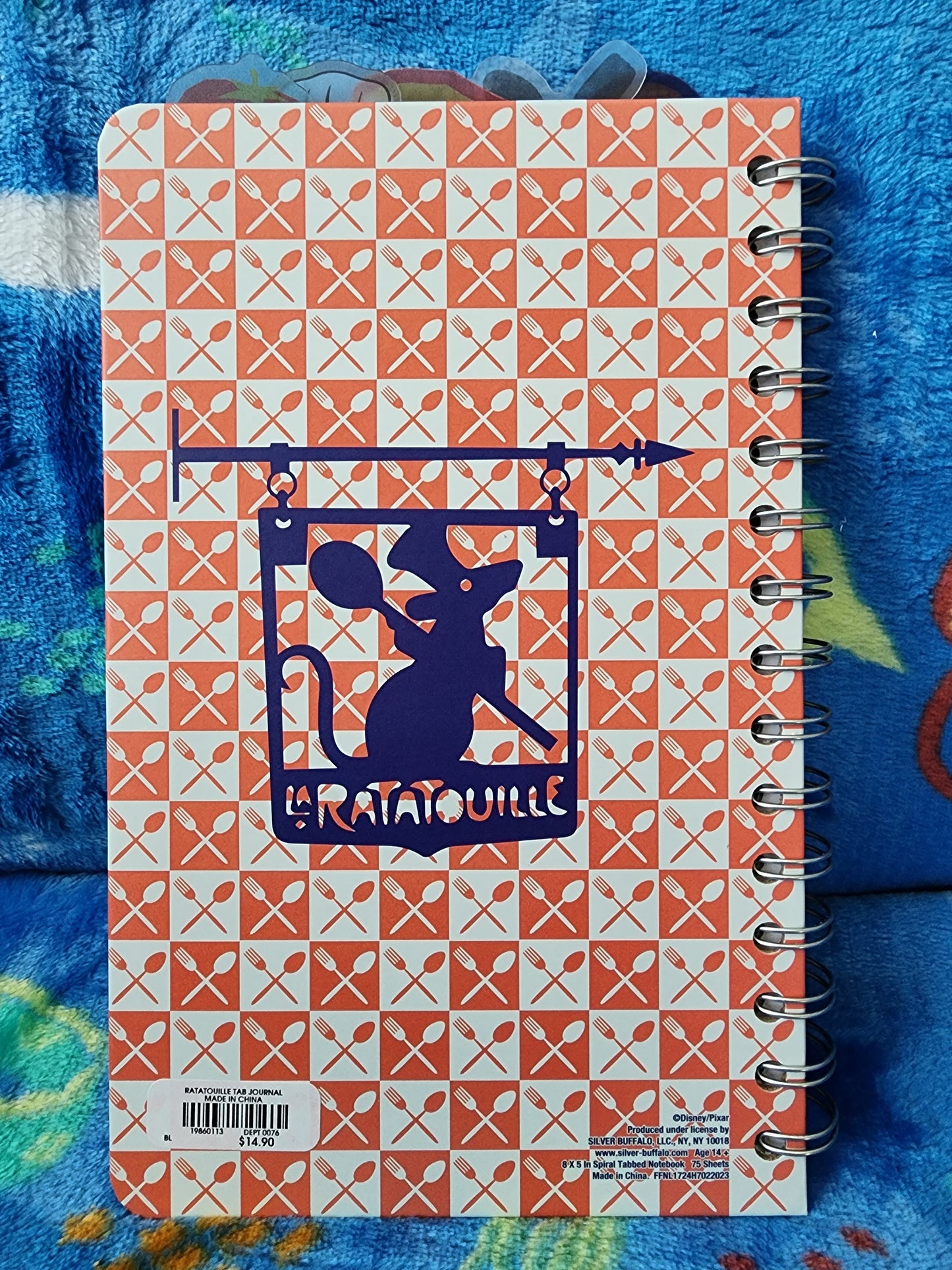 Disney Ratatouille Notebook