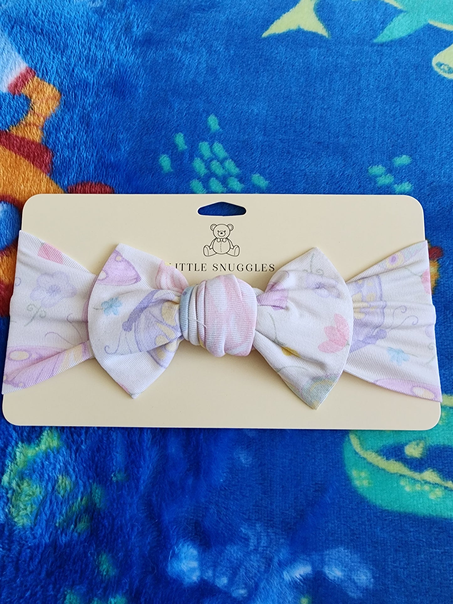 Baby Butterfly Hair Bow Headband