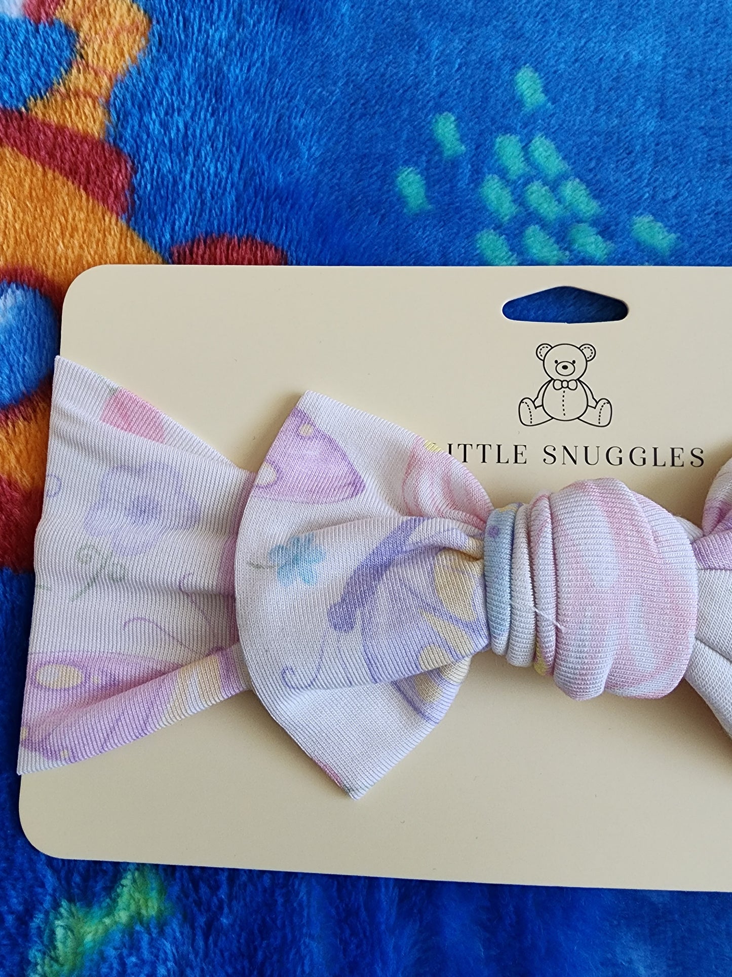 Baby Butterfly Hair Bow Headband