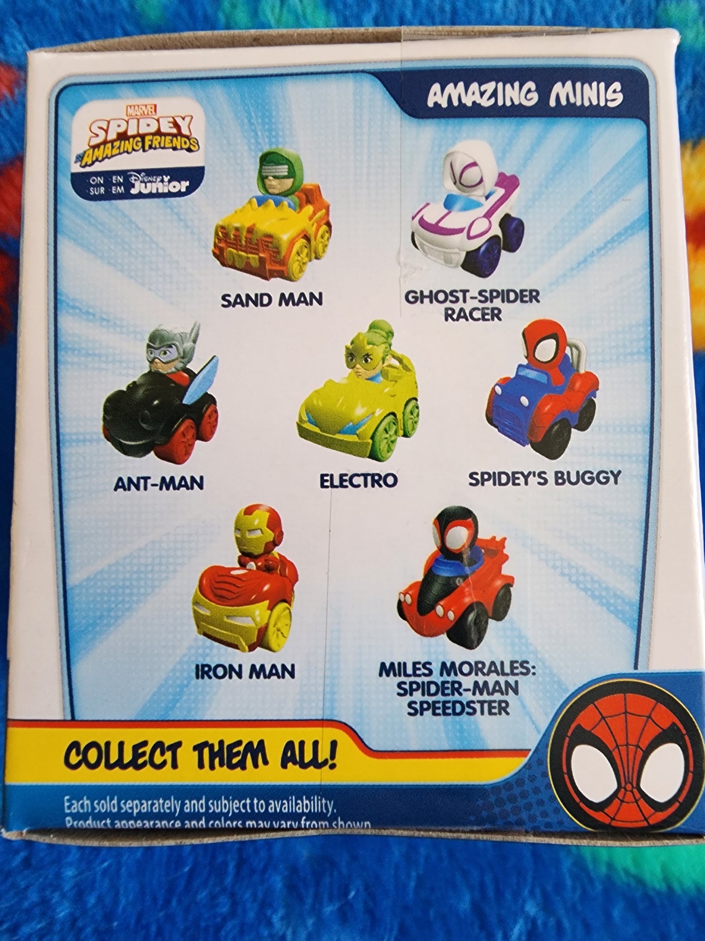 Spiderman and Friends Mystery Cars