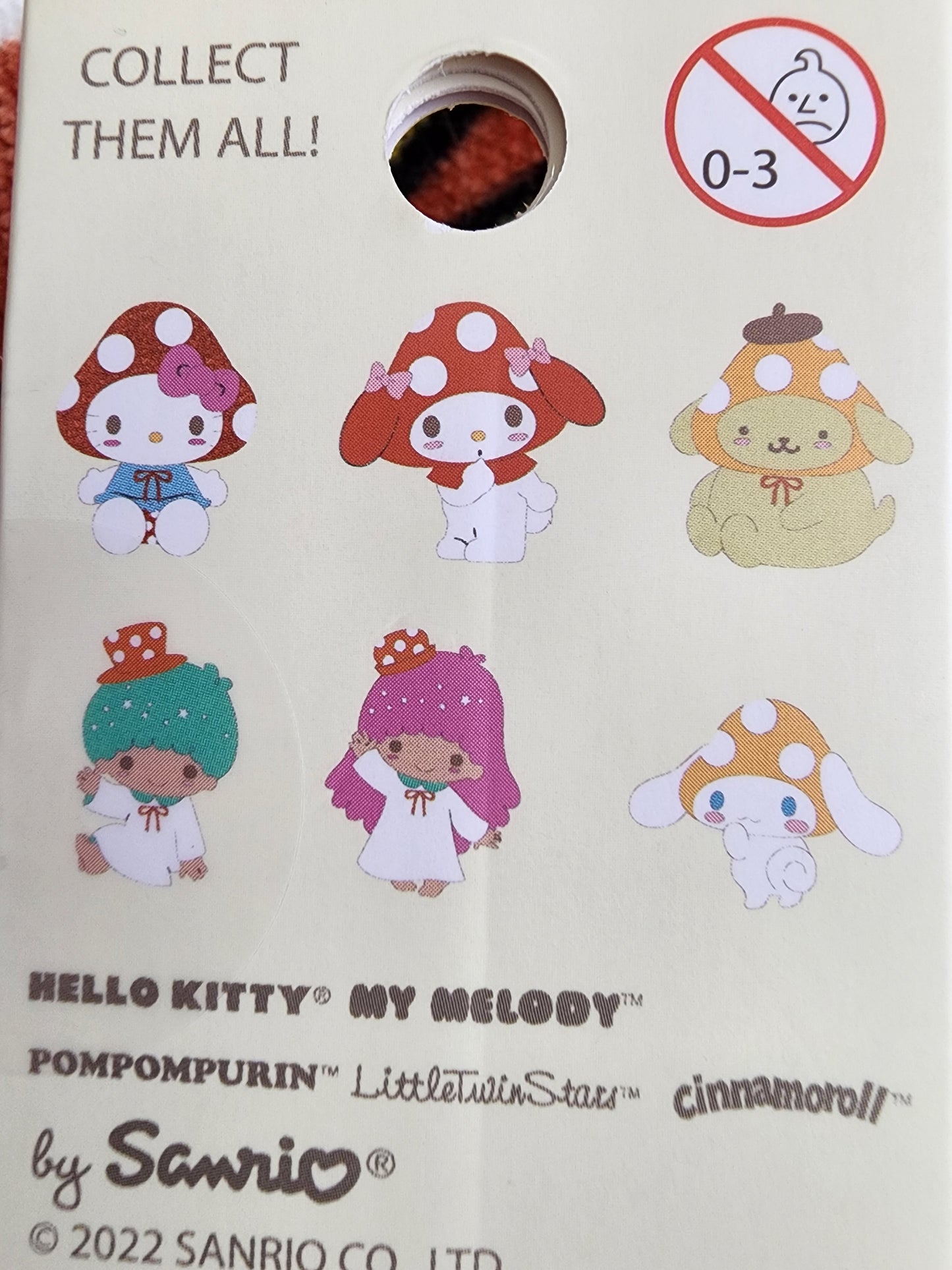 Loungefly Hello Kitty and Friends Mushroom Mystery Pins