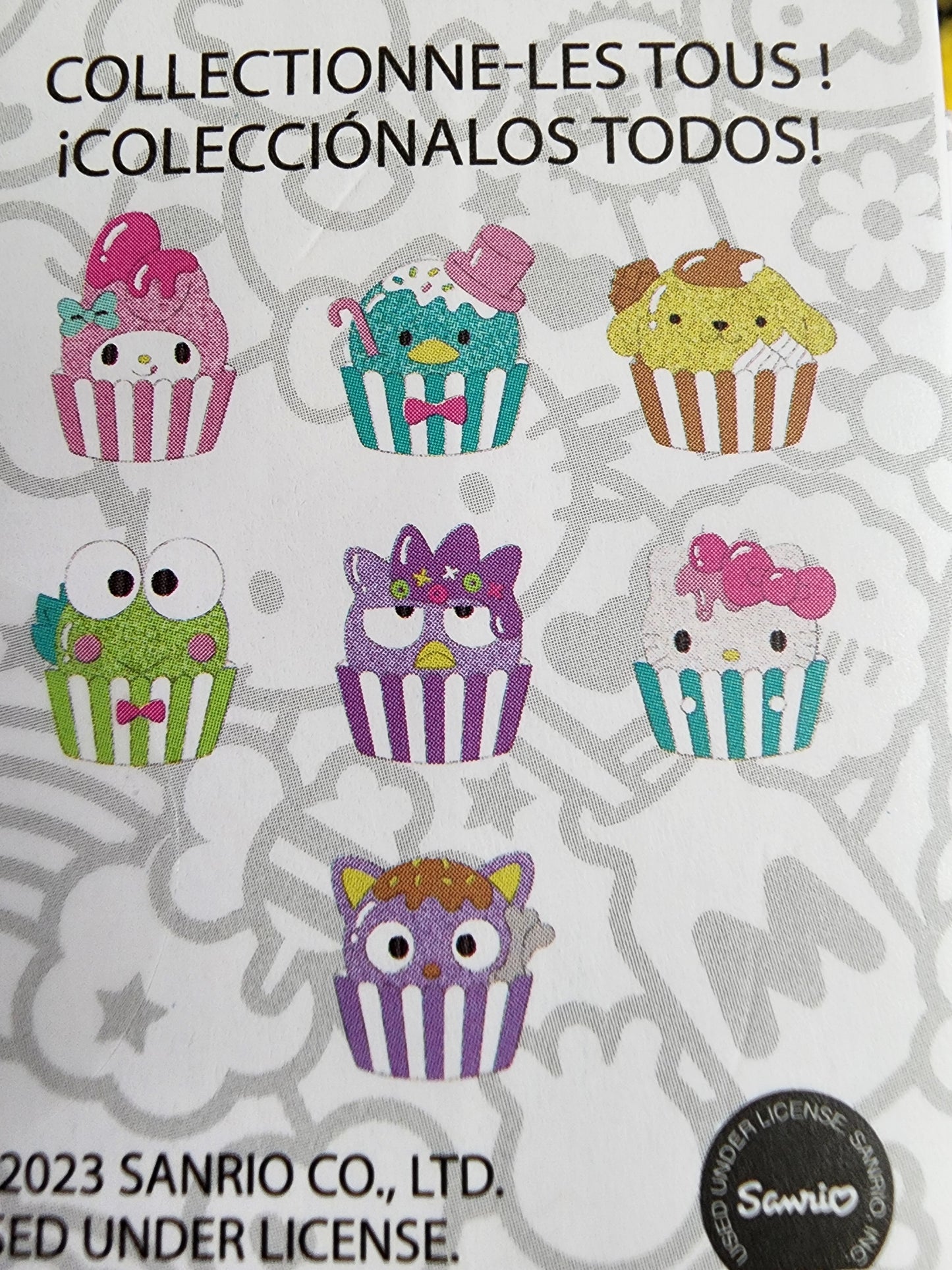 Loungefly Hello Kitty and Friends as Cupcakes Mystery Pins