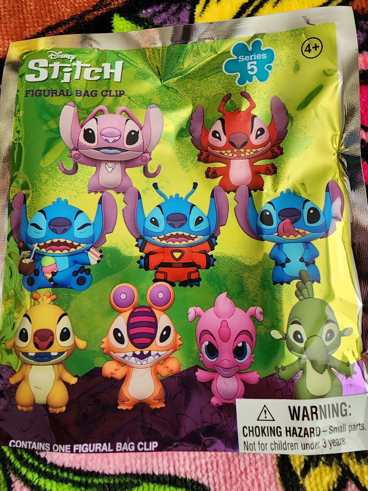 Disney Stitch and Friends 3D Bag Clip