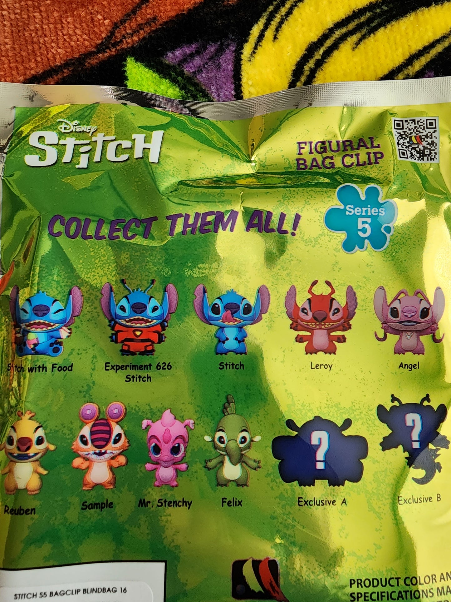 Disney Stitch and Friends 3D Bag Clip