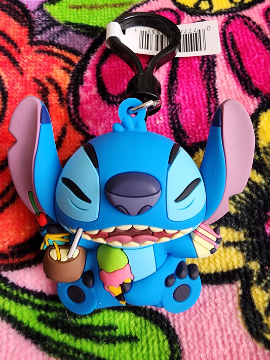 Disney Stitch and Friends 3D Bag Clip