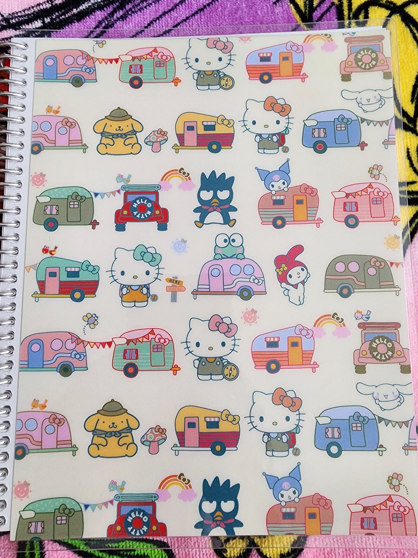 Hello Kitty and Friends Summer Camper Notebook