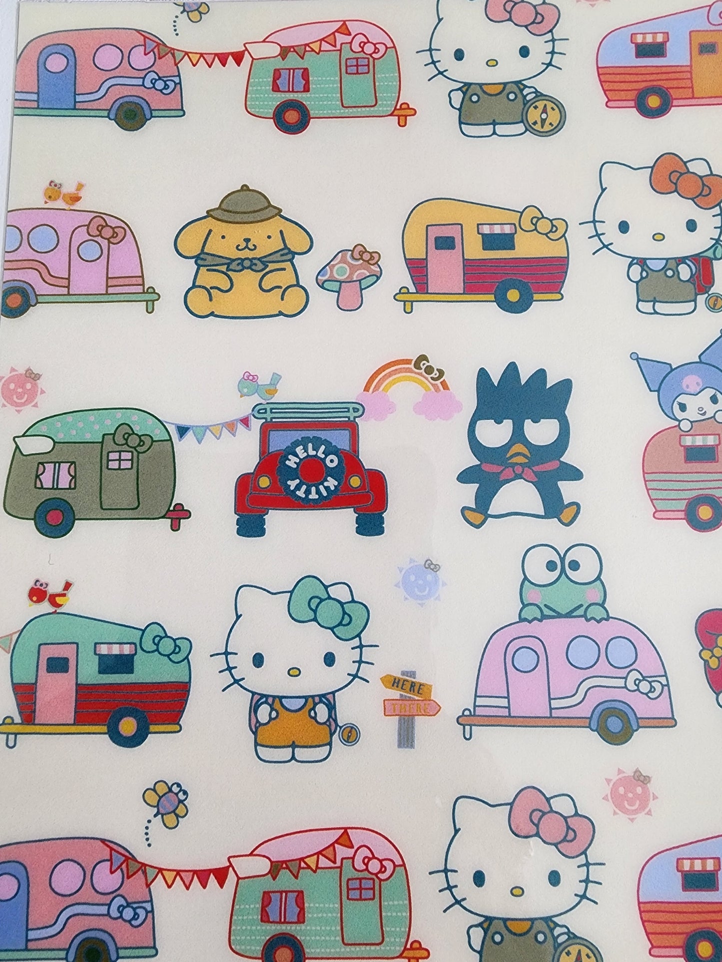 Hello Kitty and Friends Summer Camper Notebook