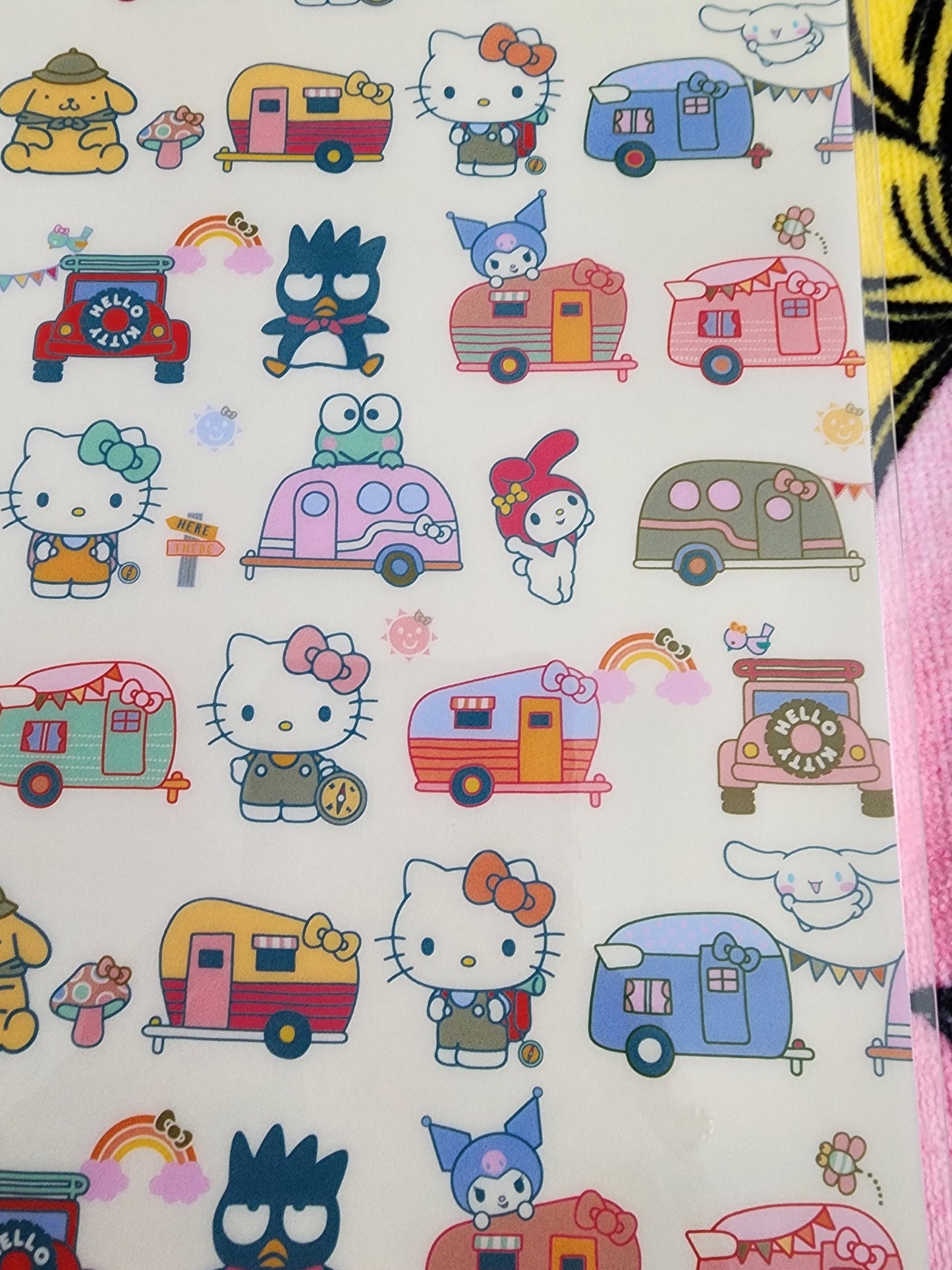 Hello Kitty and Friends Summer Camper Notebook