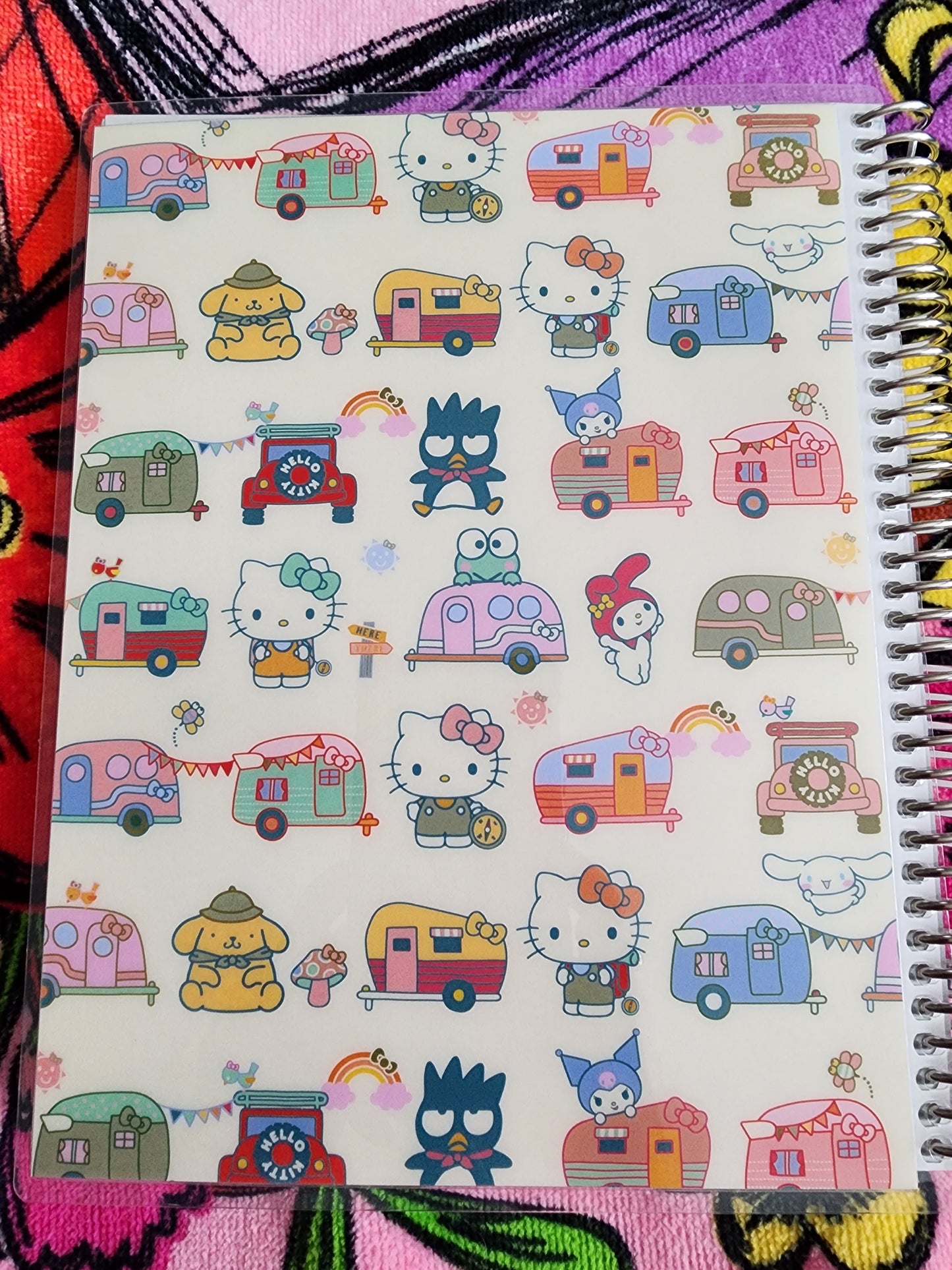 Hello Kitty and Friends Summer Camper Notebook