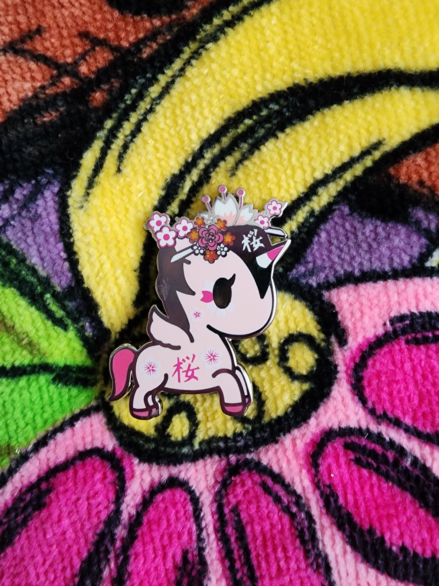 Tokidoki Unicorno Cherry Blossom Mystery Pins