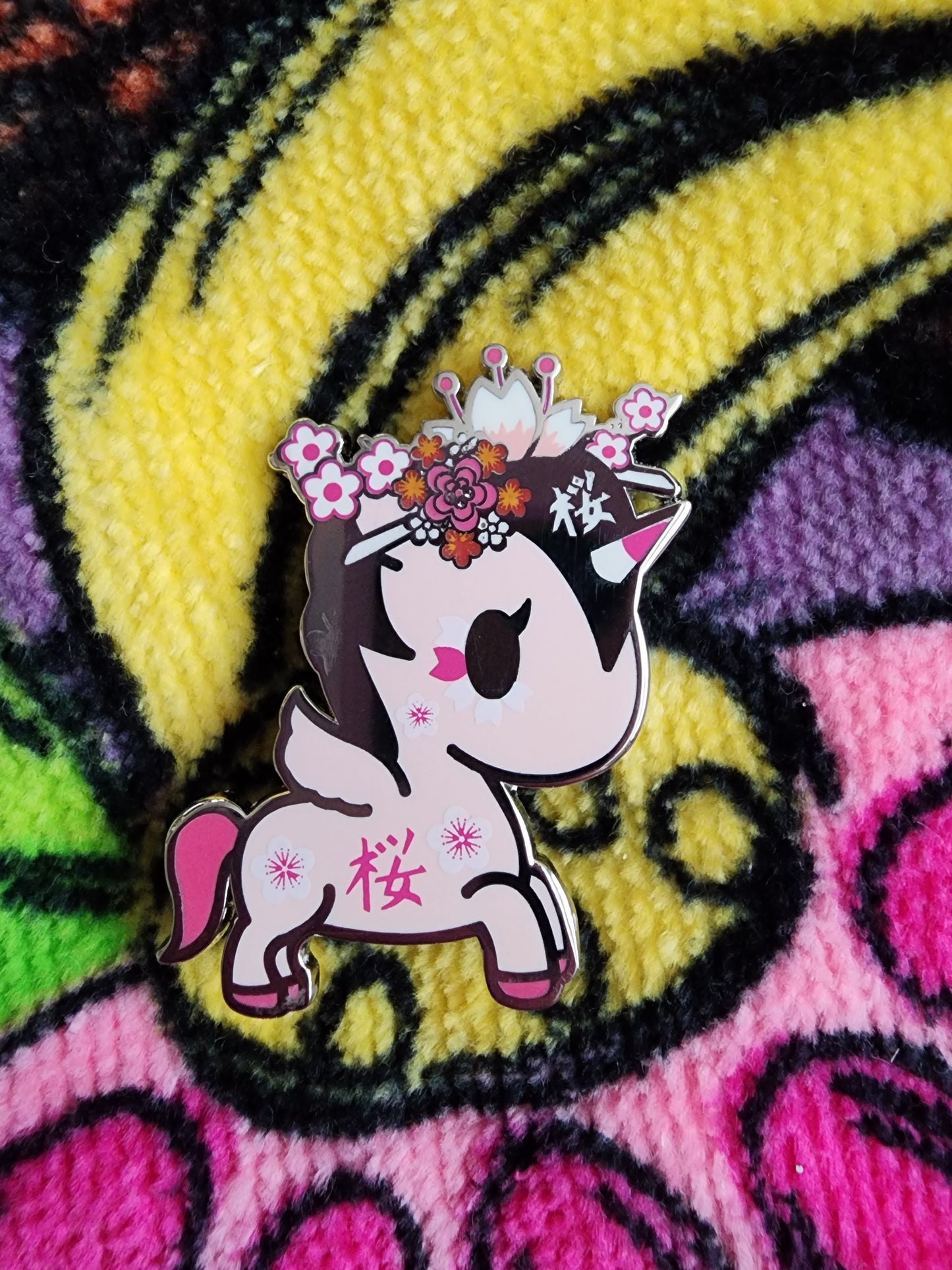 Tokidoki Unicorno Cherry Blossom Mystery Pins