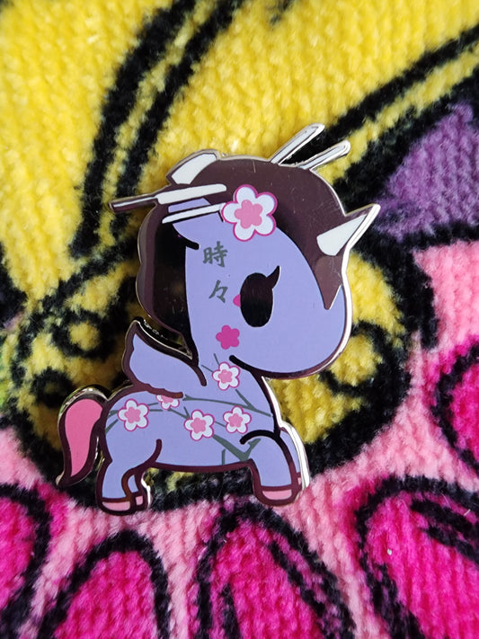 Tokidoki Unicorno Cherry Blossom Mystery Pins