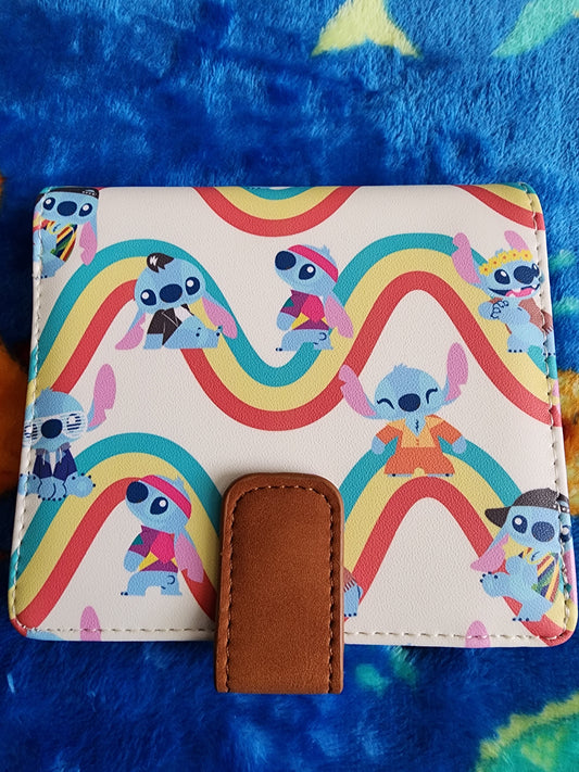 Loungefly Disney Stitch Rainbow Wallet