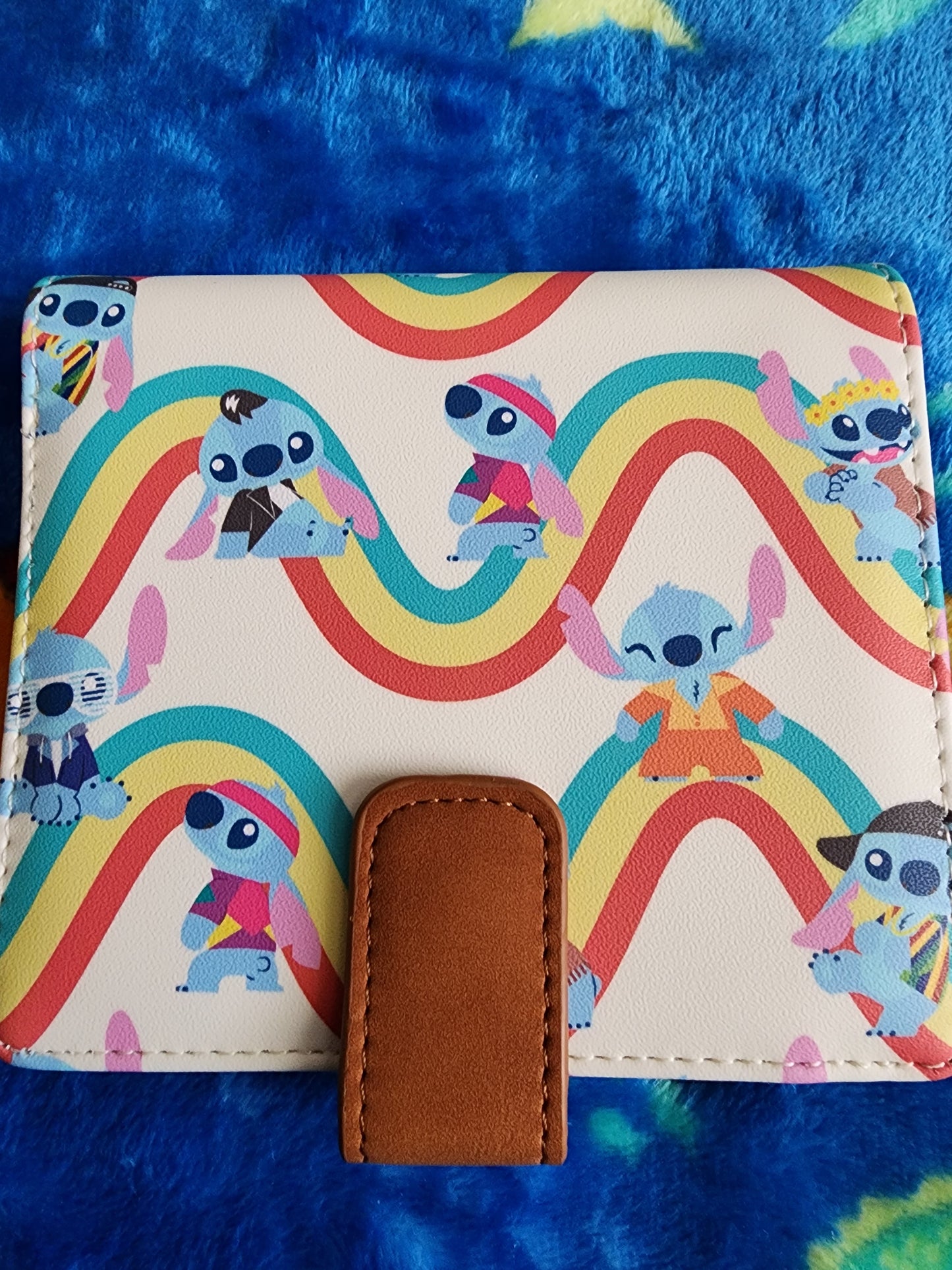 Loungefly Disney Stitch Rainbow Wallet