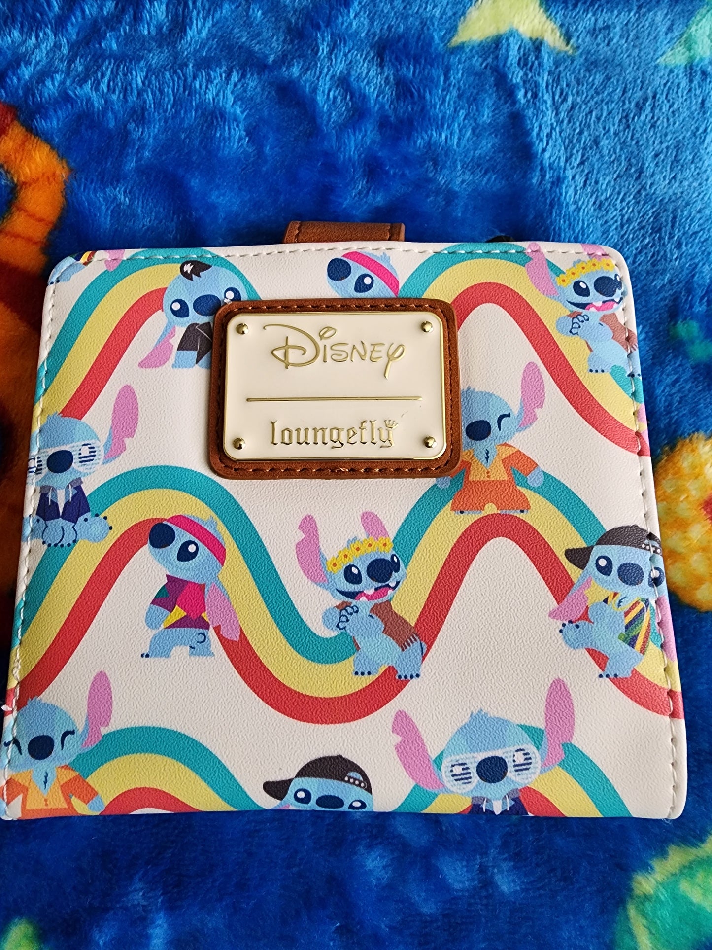 Loungefly Disney Stitch Rainbow Wallet