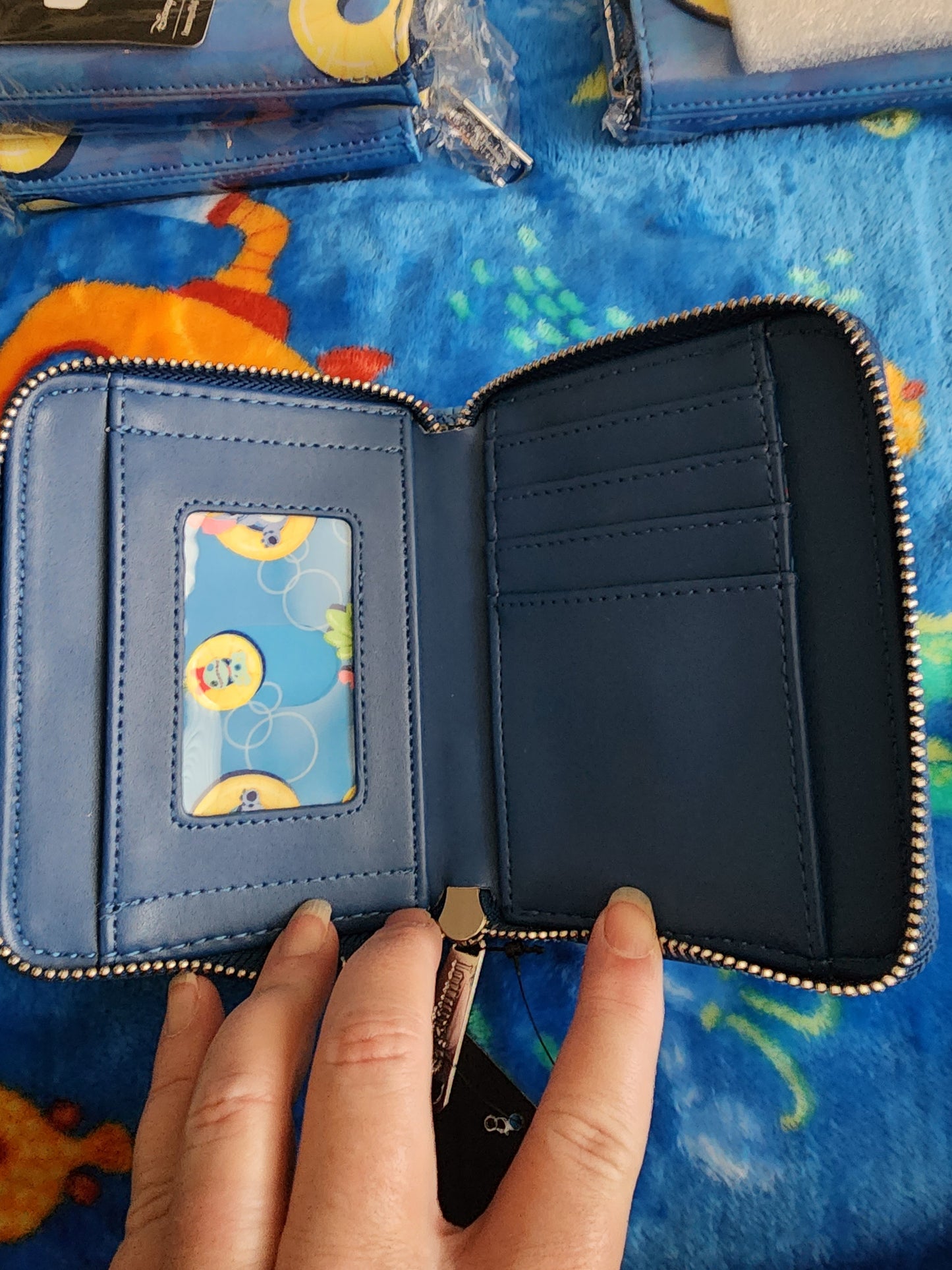 Loungefly Disney Stitch and Scrump Pineapple Pool Wallet