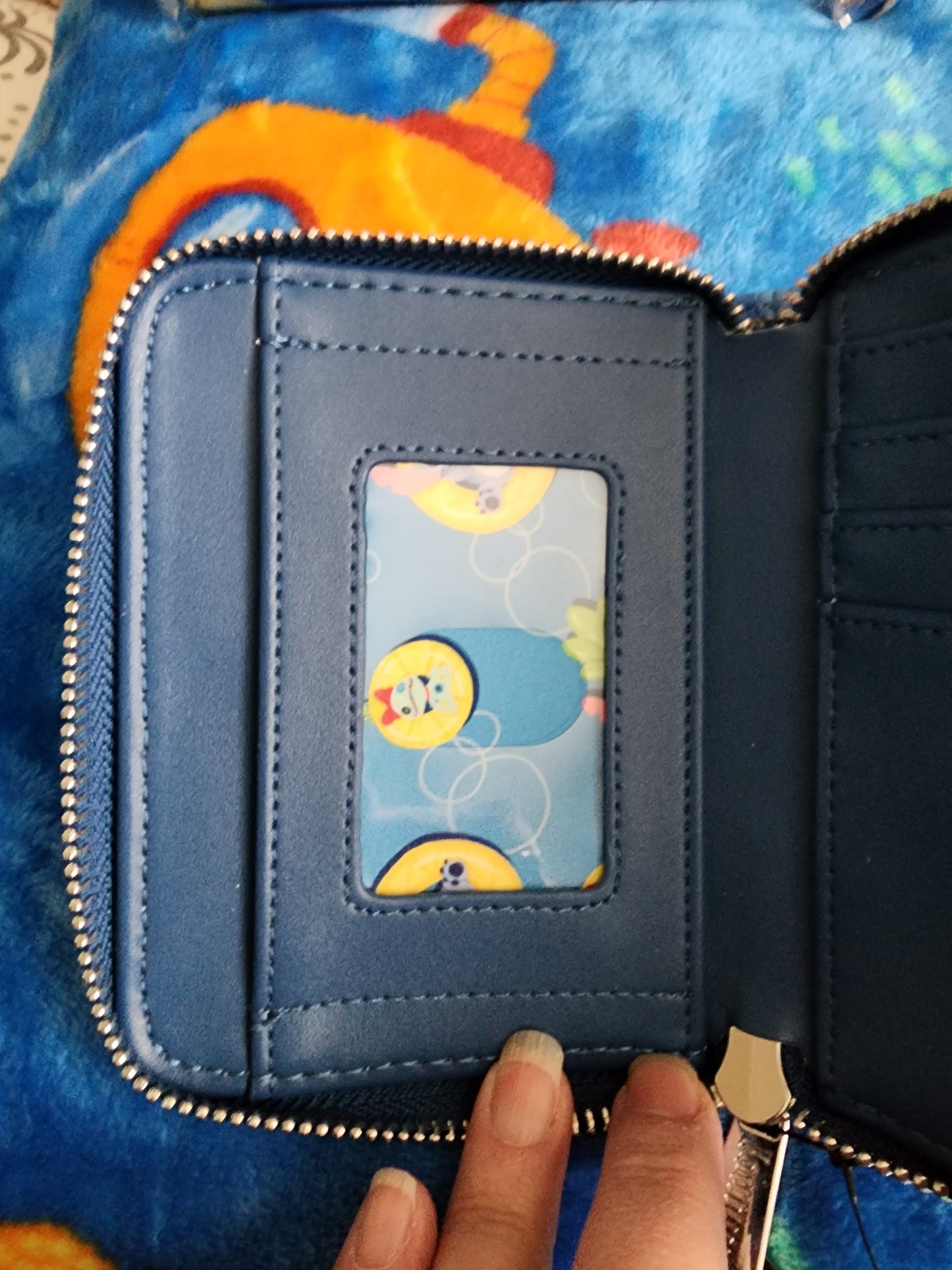 Loungefly Disney Stitch and Scrump Pineapple Pool Wallet