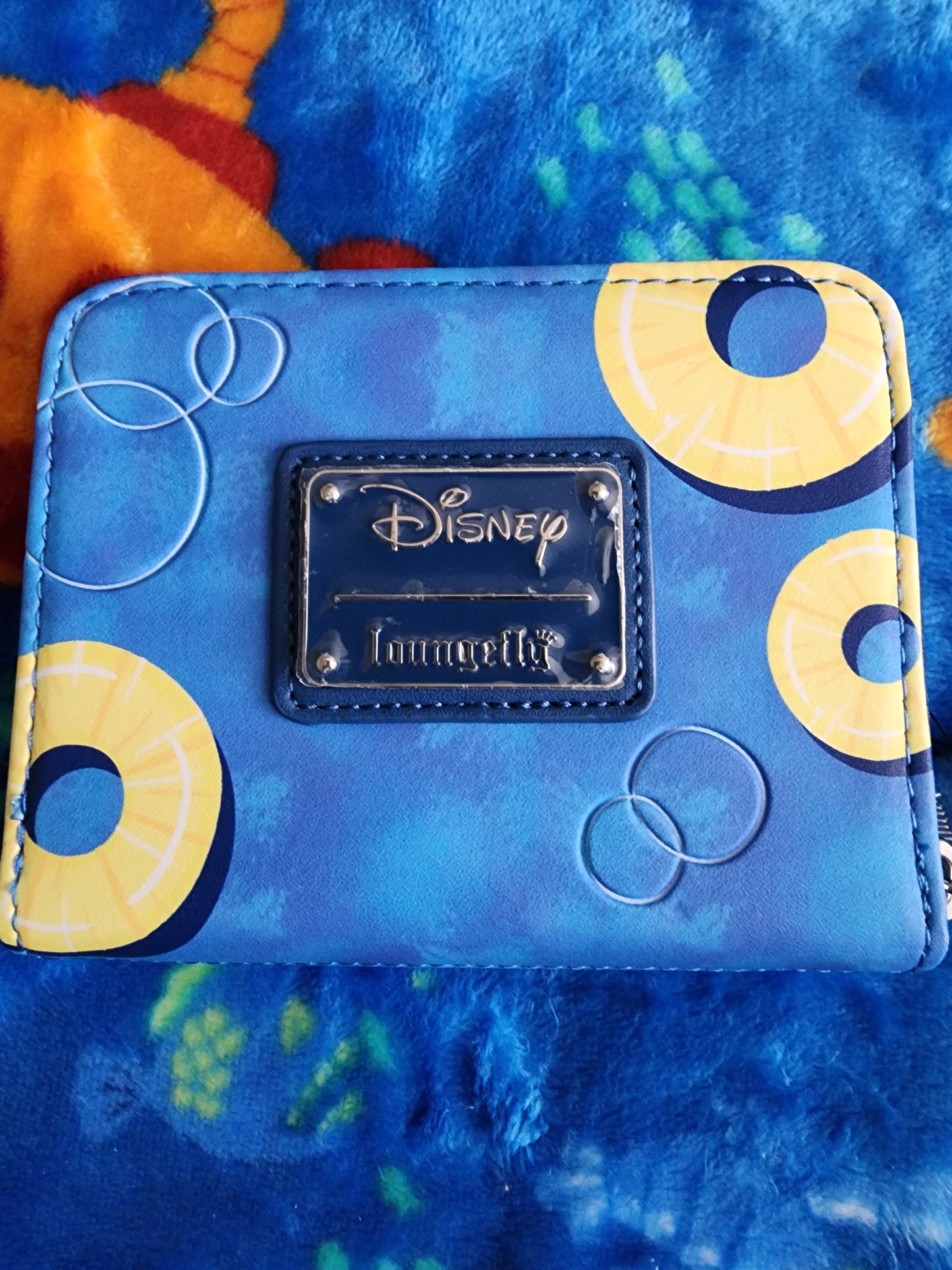 Loungefly Disney Stitch and Scrump Pineapple Pool Wallet