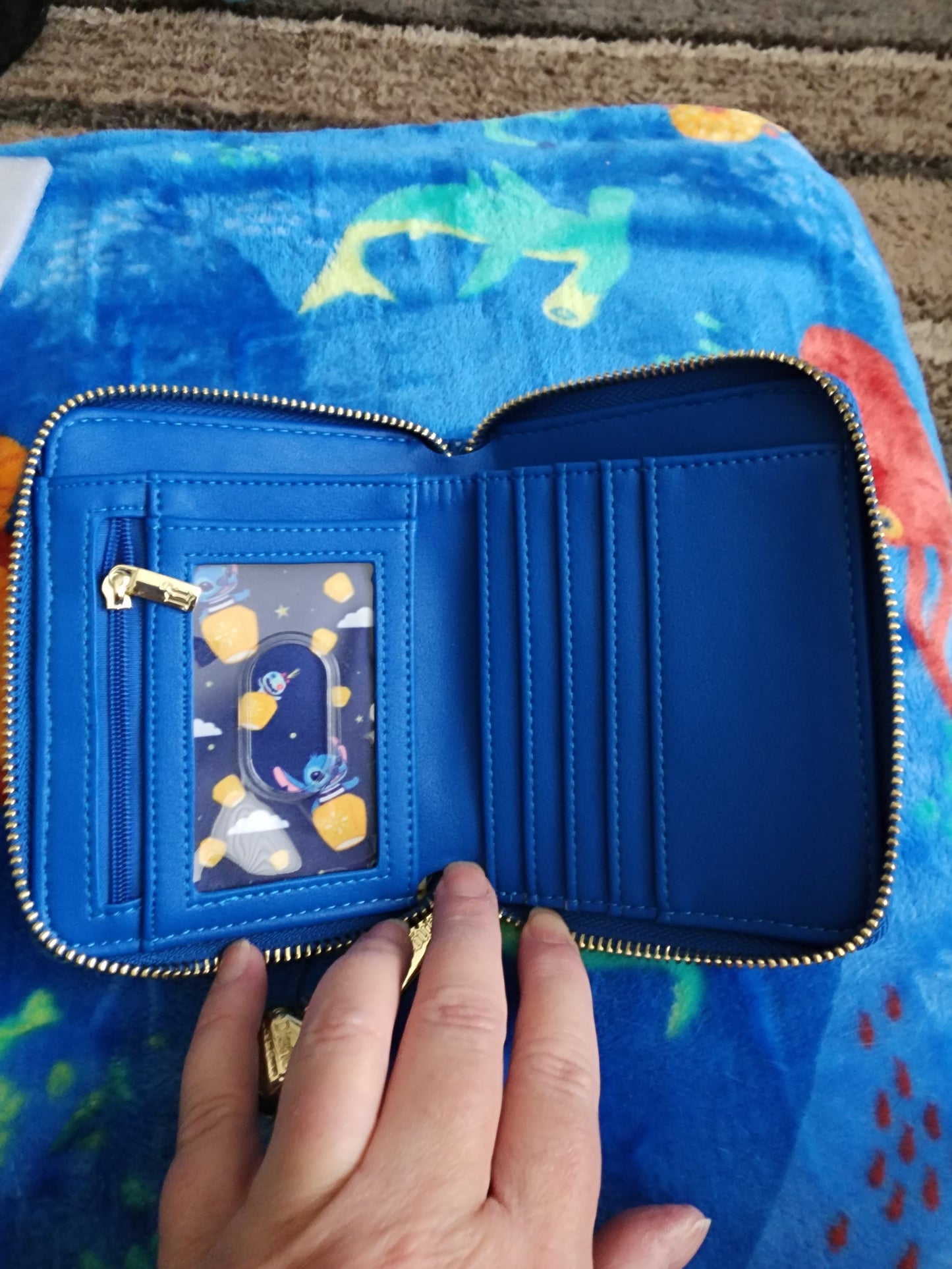 Loungefly Disney Stitch and Scrump Wallet