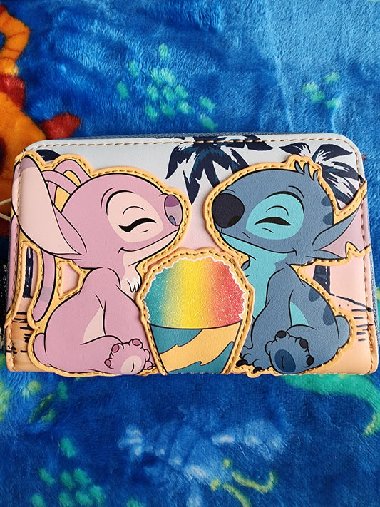 Loungefly Disney Stitch and Angel Snowcone Wallet