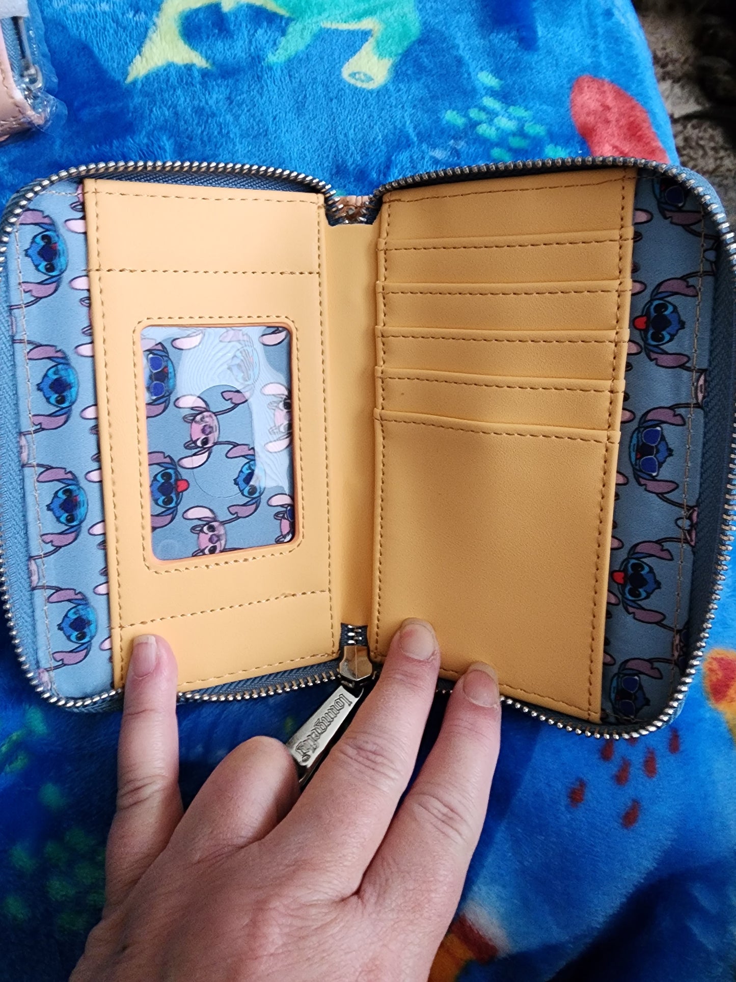 Loungefly Disney Stitch and Angel Snowcone Wallet