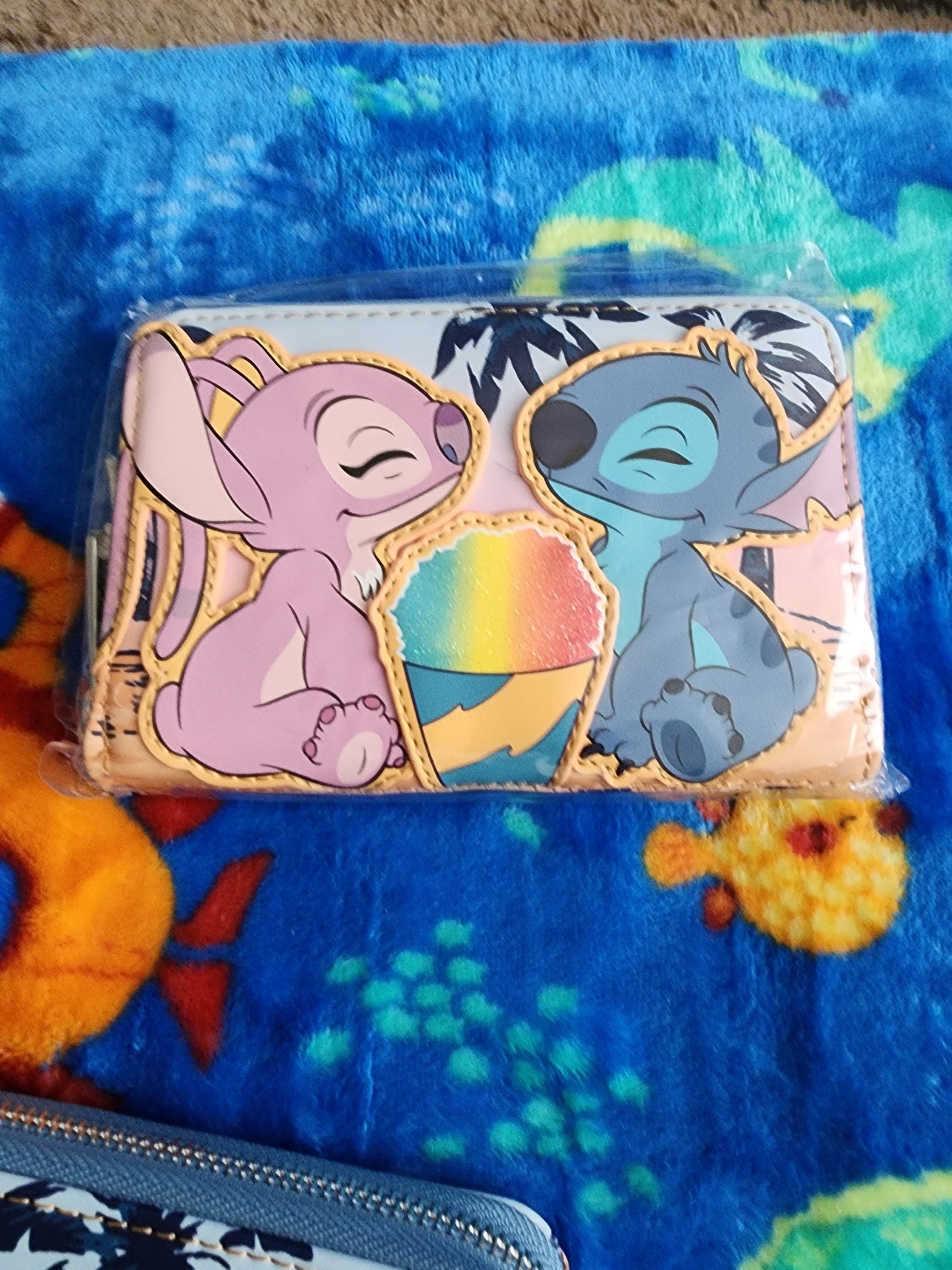 Loungefly Disney Stitch and Angel Snowcone Wallet