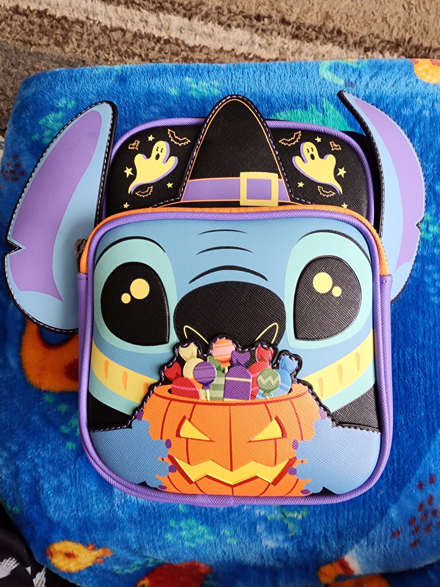 Loungefly Disney Stitch Halloween Crossbody Bag