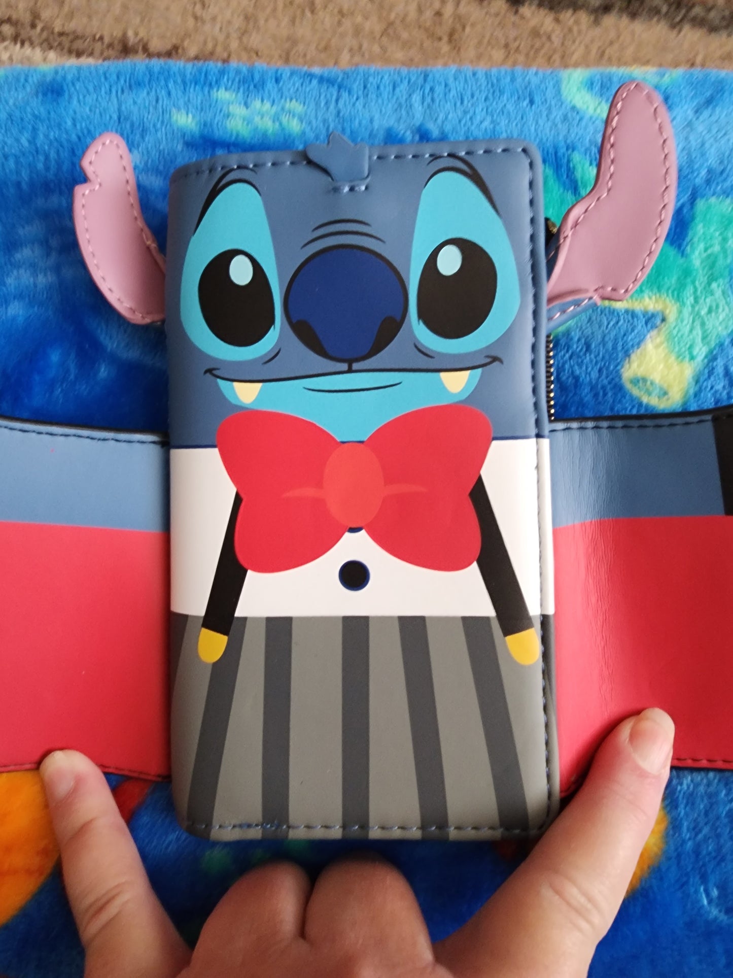 Loungefly Disney Stitch as Vampire Wallet