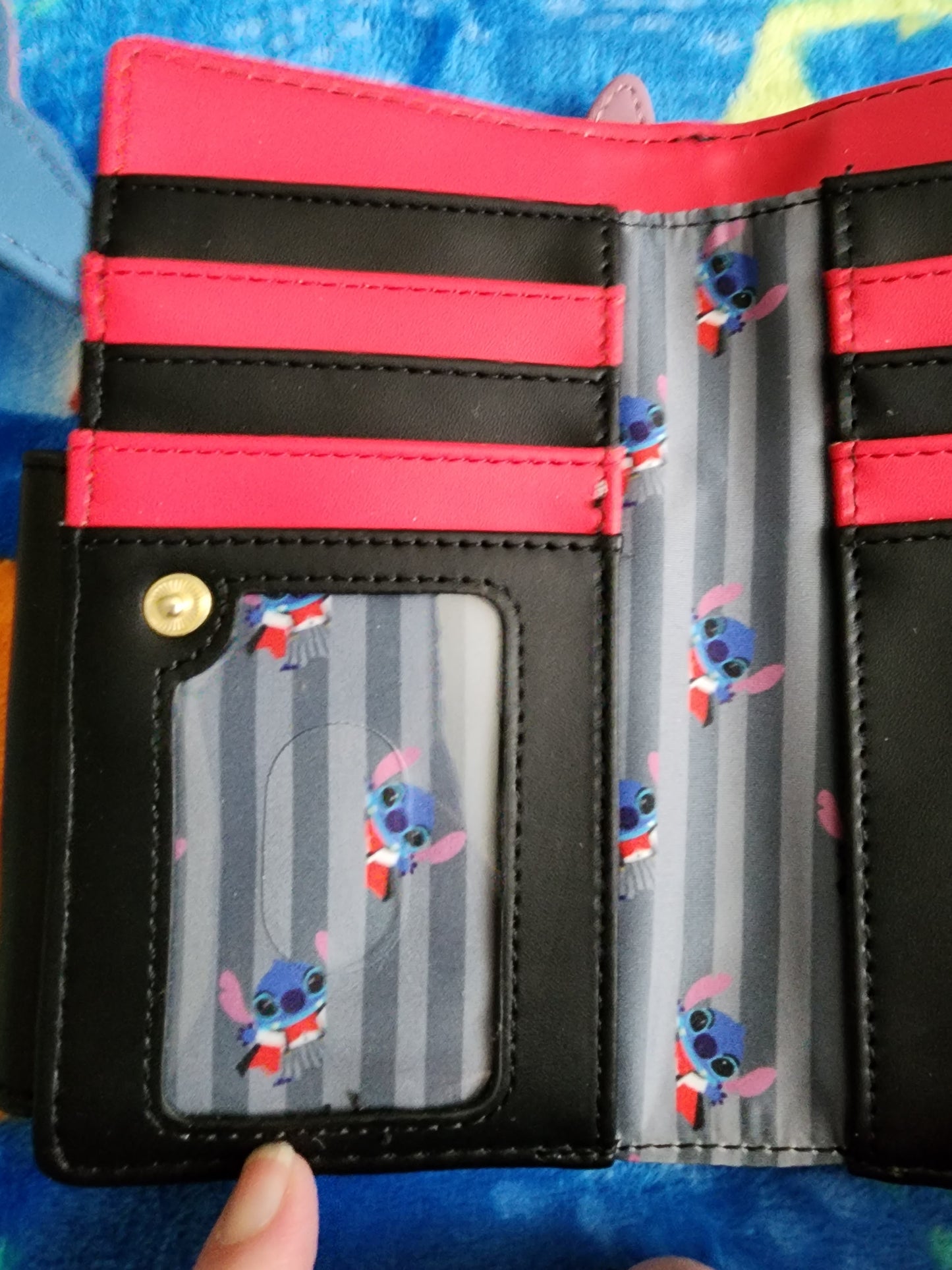 Loungefly Disney Stitch as Vampire Wallet