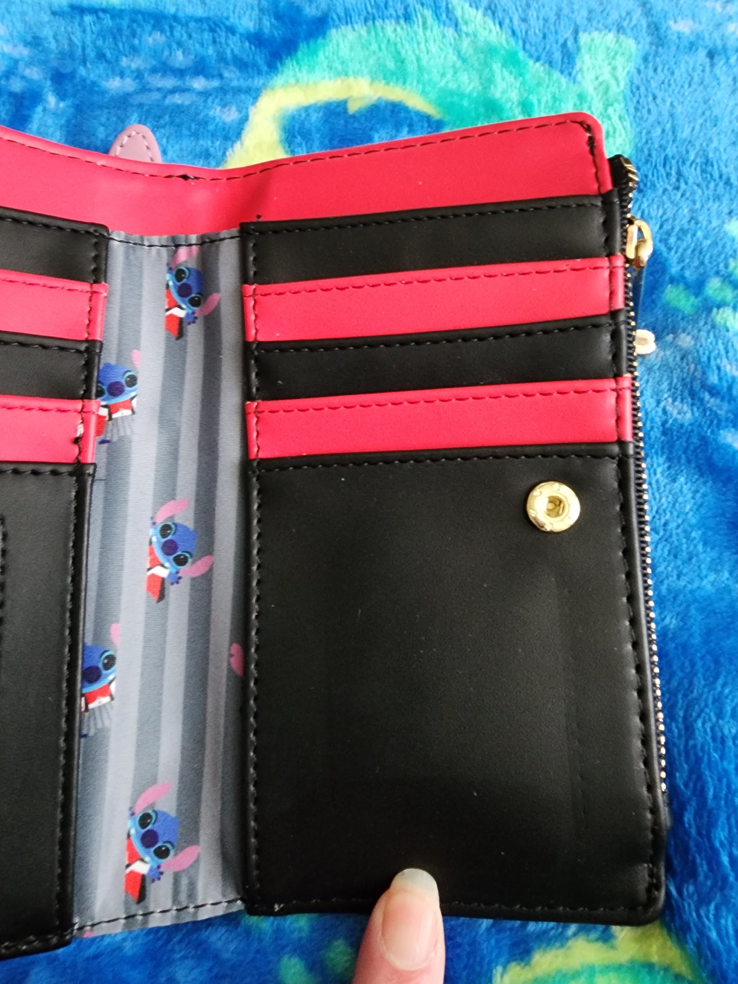 Loungefly Disney Stitch as Vampire Wallet