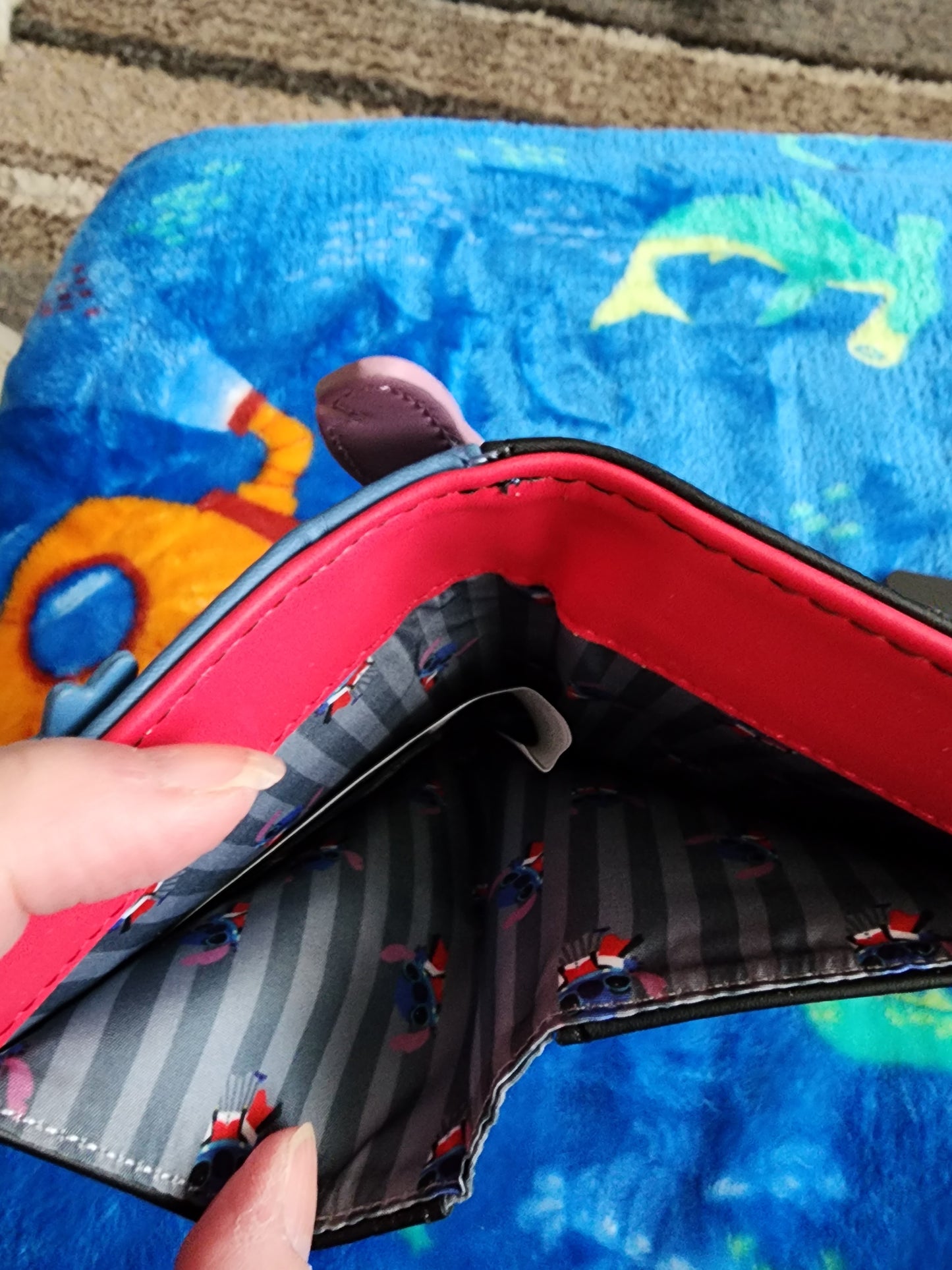 Loungefly Disney Stitch as Vampire Wallet