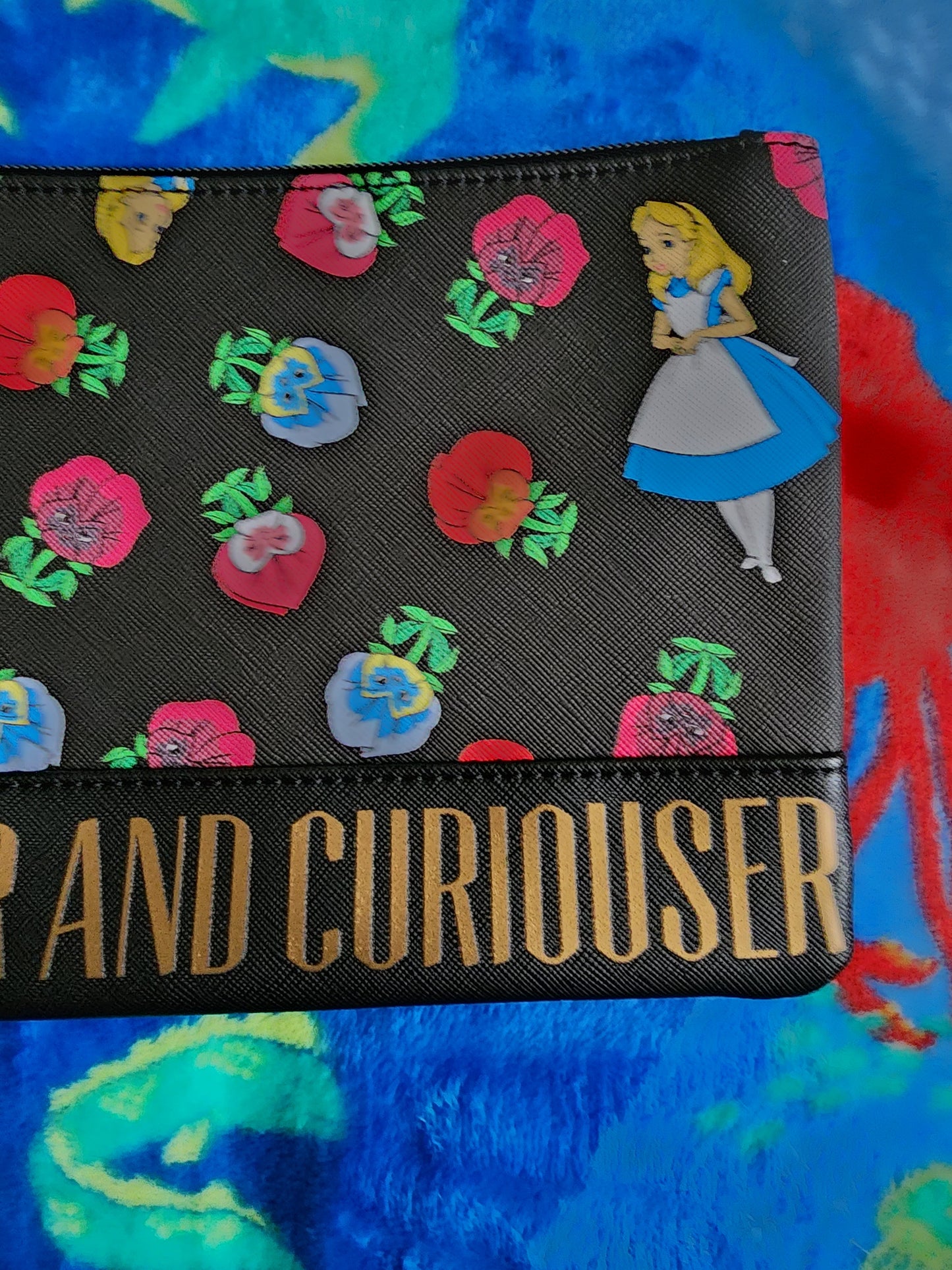 Loungefly Disney Alice and Wonderland Cosmetic Bag