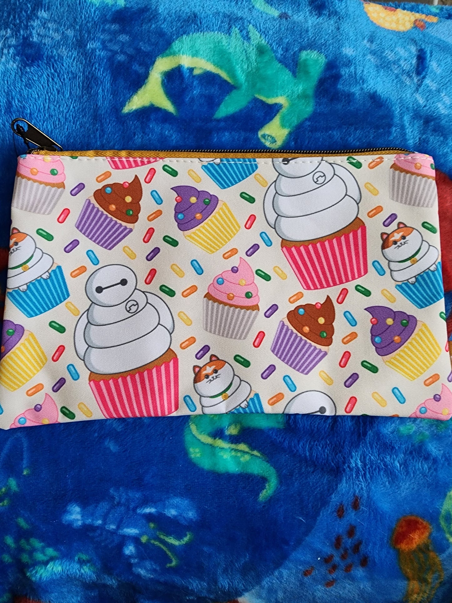 Loungefly Baymax Cupcakes Cosmetic Bag