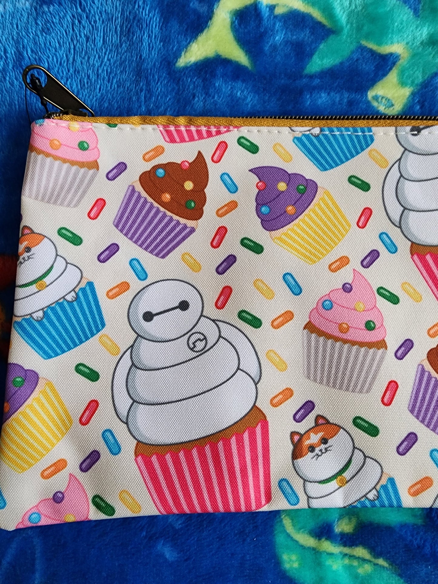 Loungefly Baymax Cupcakes Cosmetic Bag